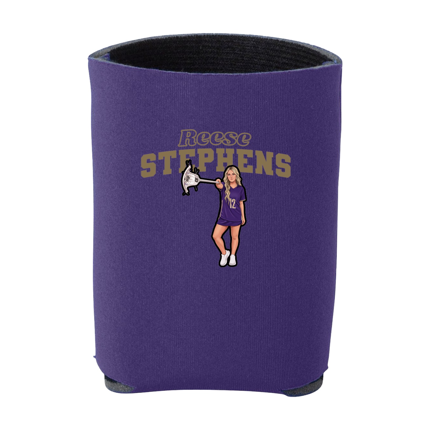 Can Holder — Name Arch in Purple