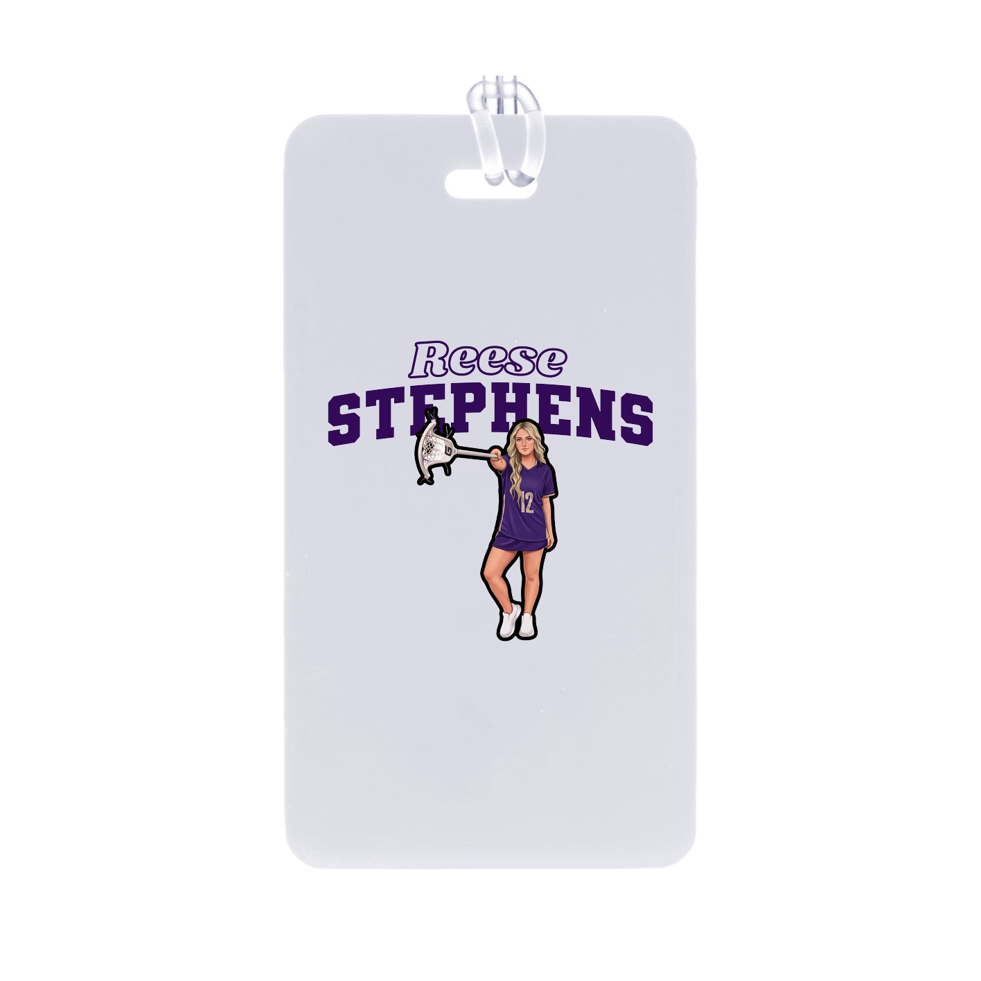 Bag Tag — Name Arch in Classic