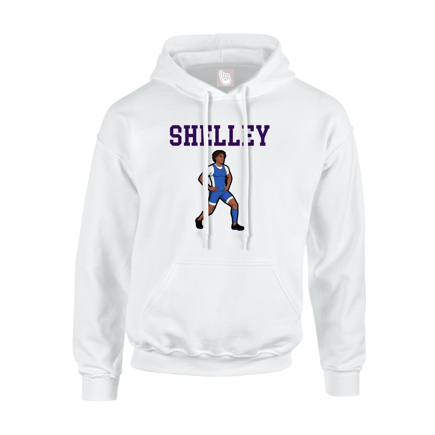 Hoodie — Shirsey in White