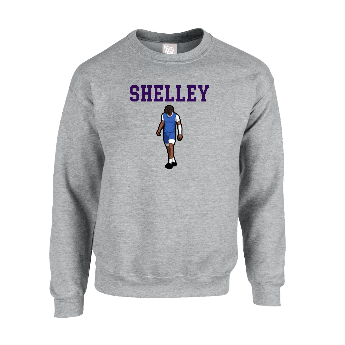 Fleece Crew — Shirsey in Grey