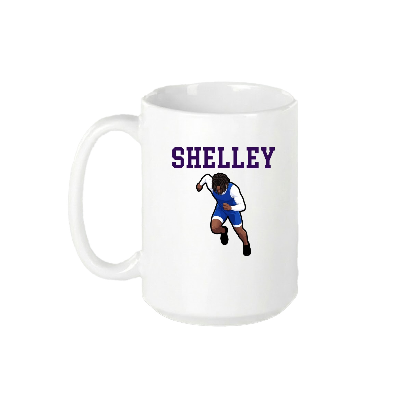 15oz Coffee Mug — Shirsey in White