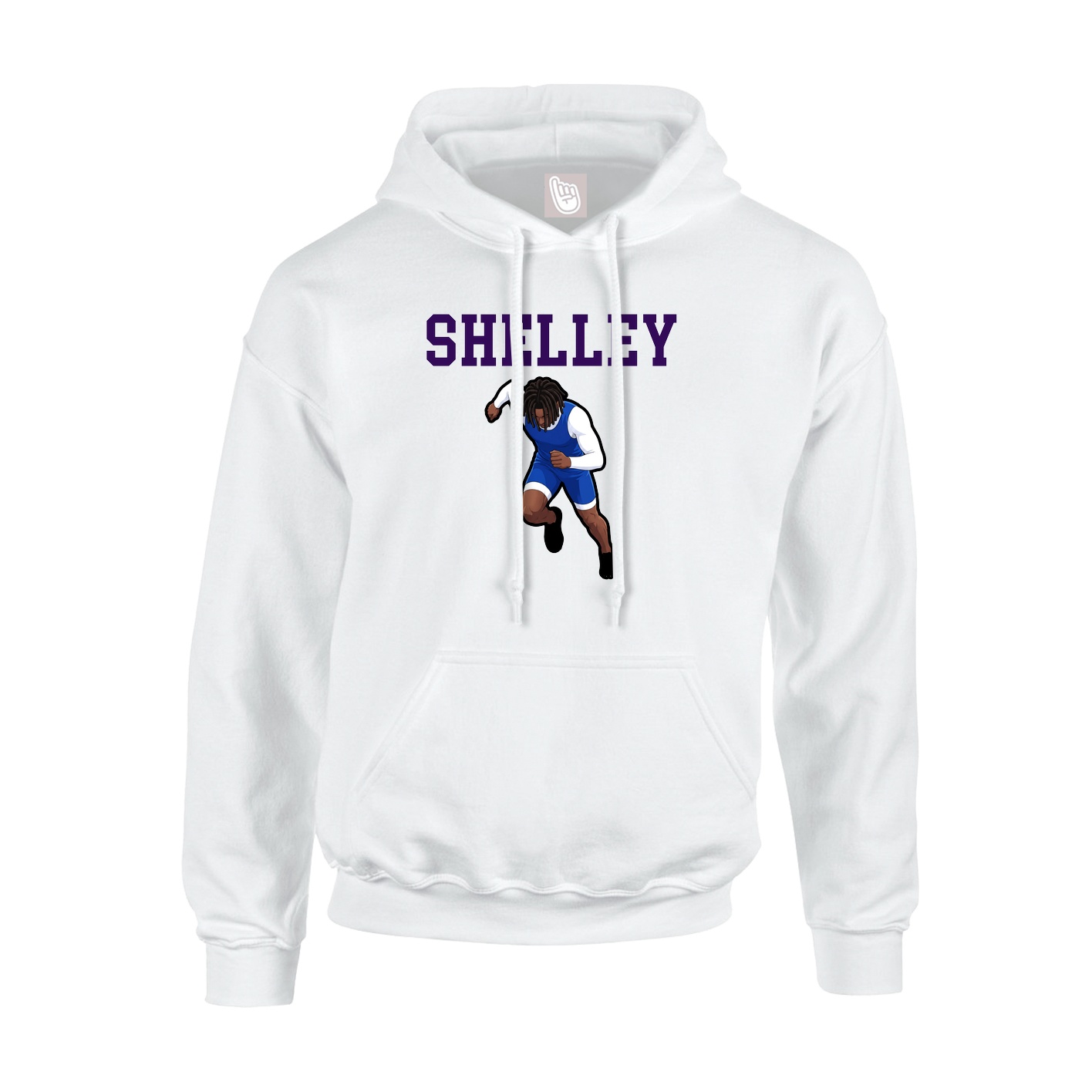 Hoodie — Shirsey in White
