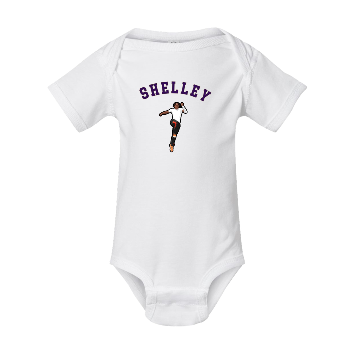 Baby Onesie — Shirsey Arch in White