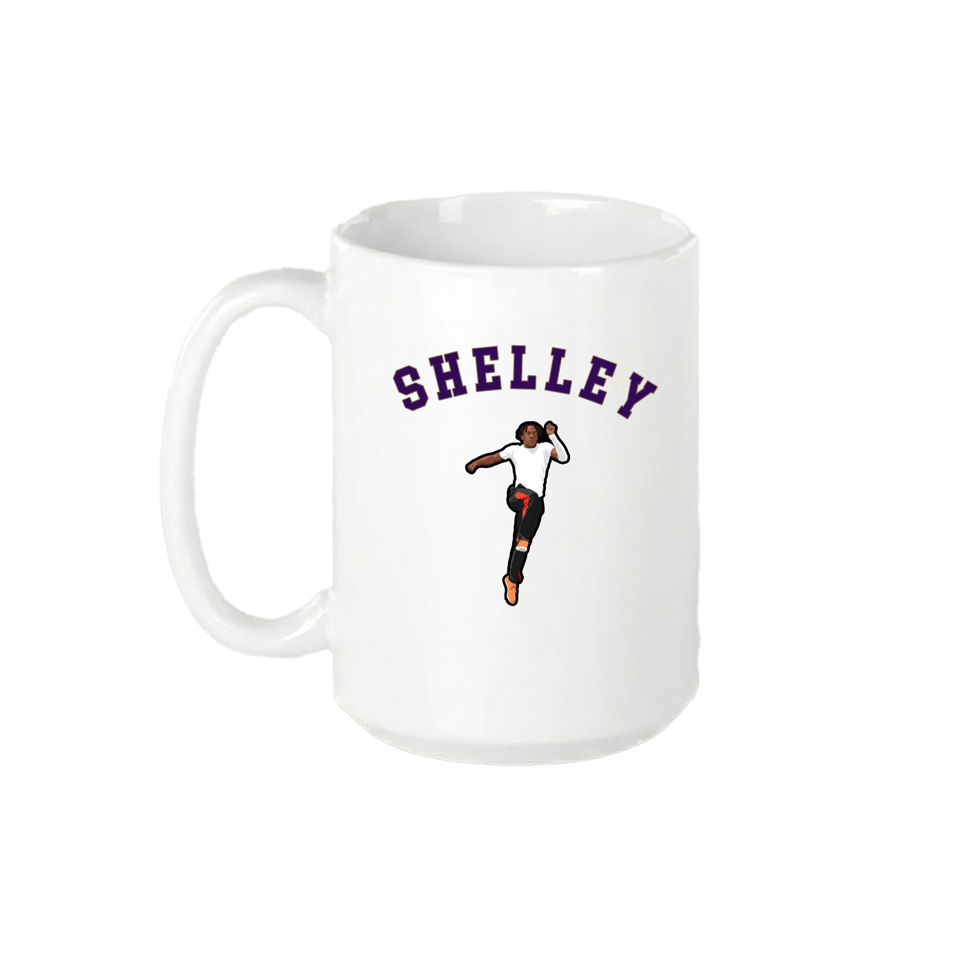 15oz Coffee Mug — Shirsey Arch in White