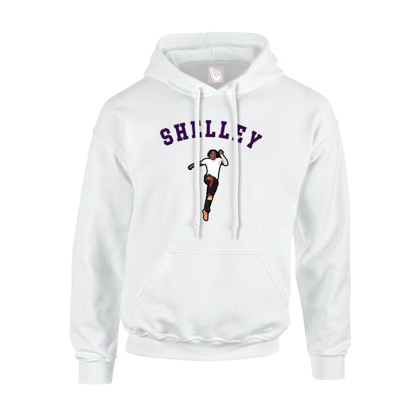 Hoodie — Shirsey Arch in White