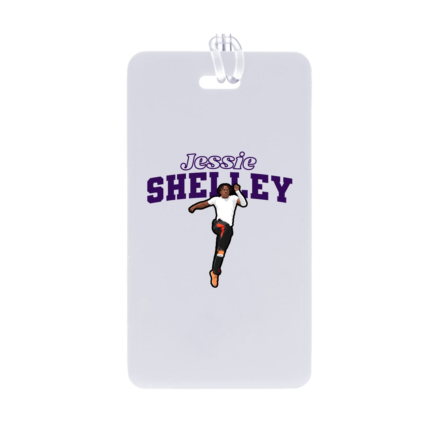 Bag Tag — Name Arch in Classic
