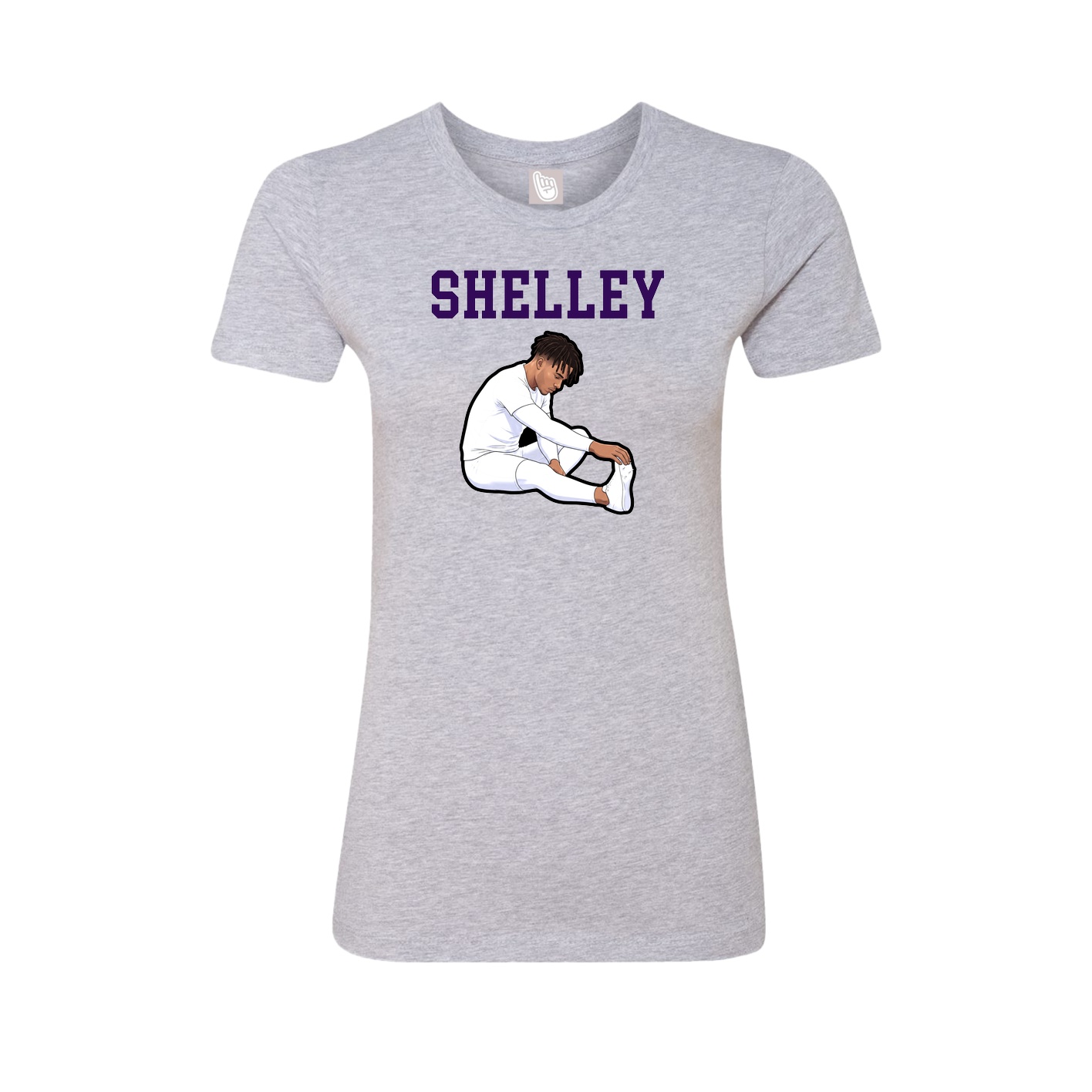 Fitted Women's Tee — Shirsey in Grey