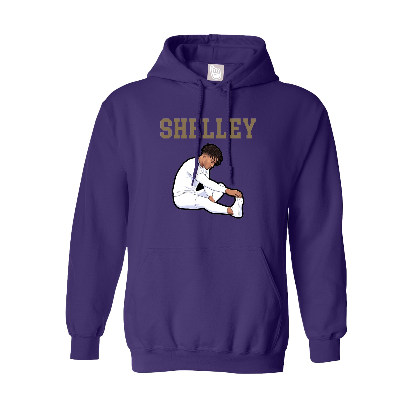 Hoodie — Shirsey in Purple