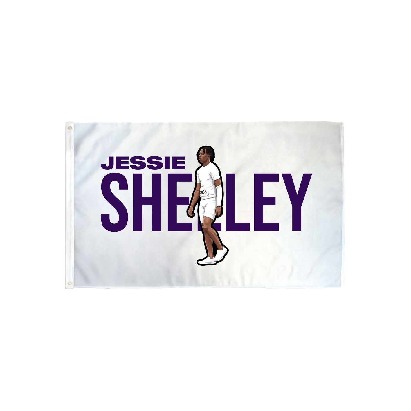 3x5 Flag — Player Name in Classic