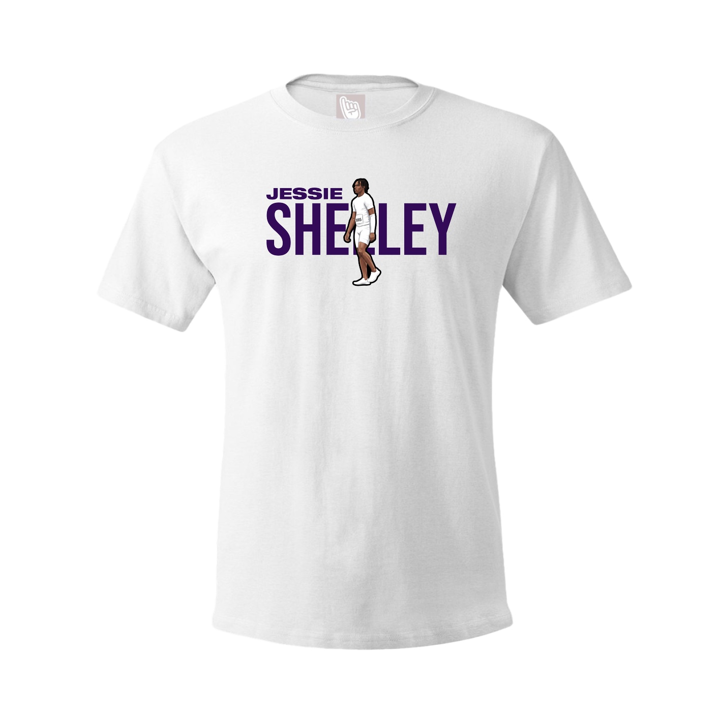 Youth Tee — Player Name in White