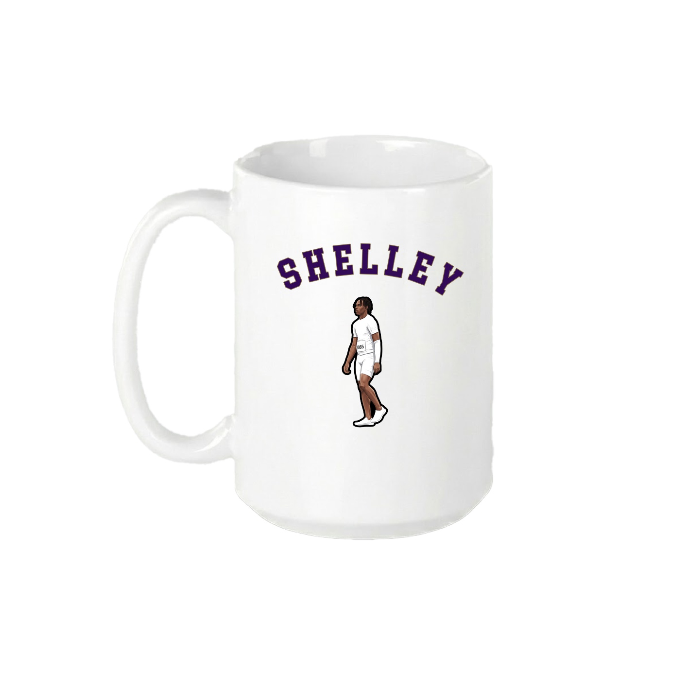 15oz Coffee Mug — Shirsey Arch in White