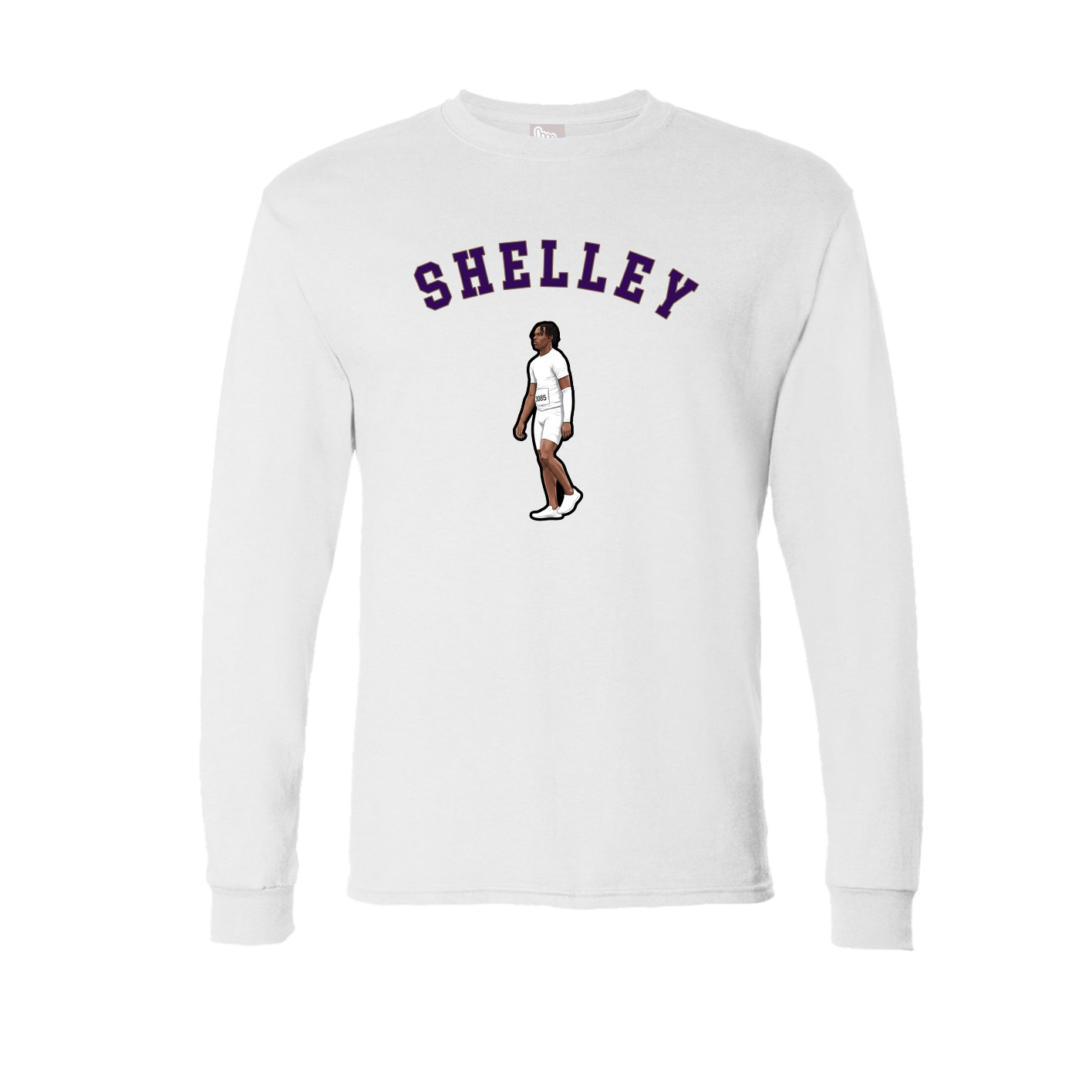 Long Sleeve Tee — Shirsey Arch in White