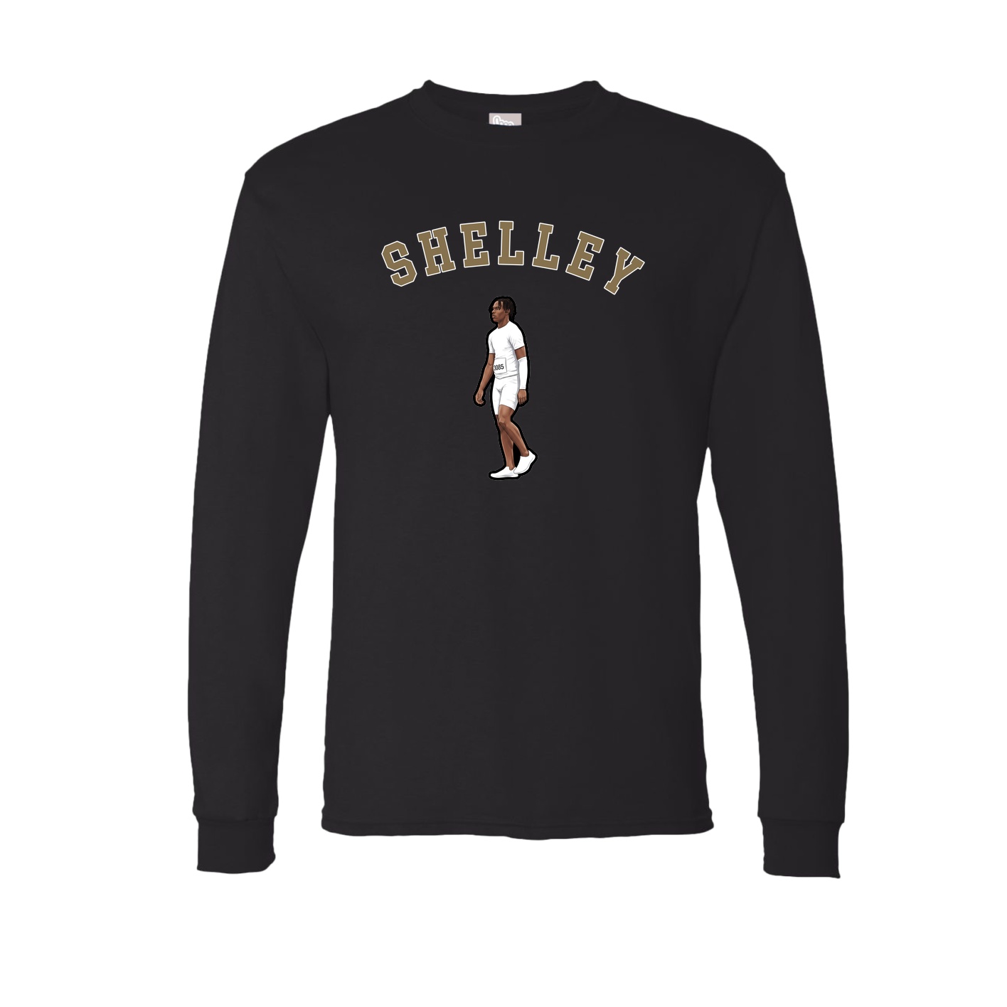 Long Sleeve Tee — Shirsey Arch in Black