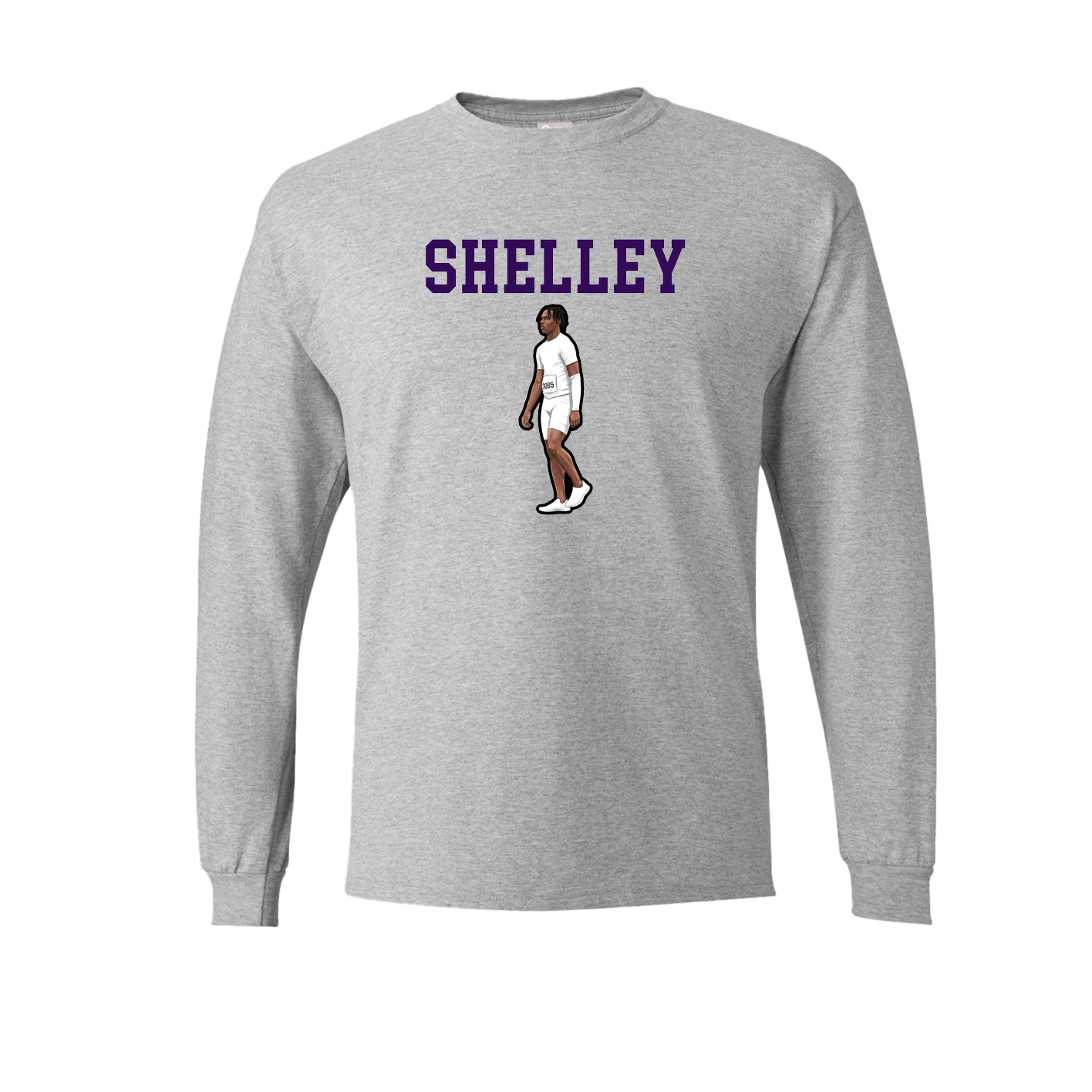Long Sleeve Tee — Shirsey in Grey