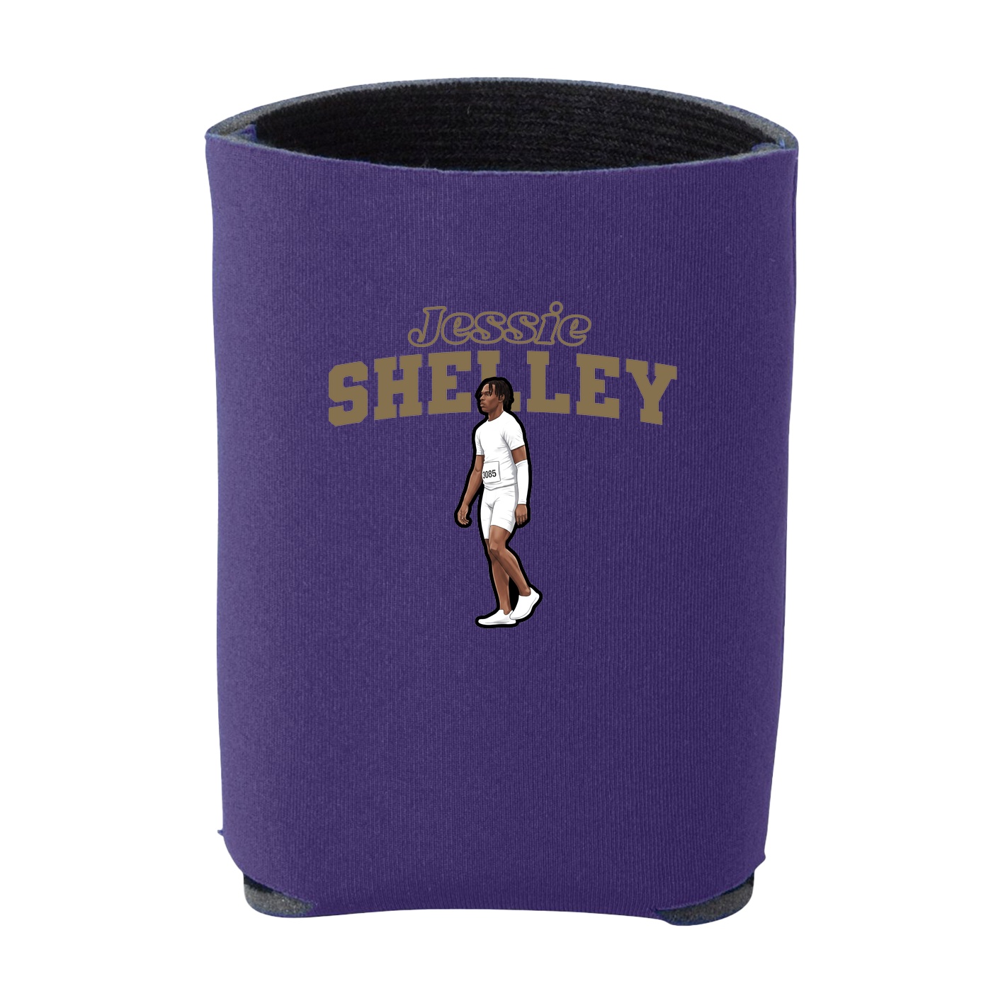 Can Holder — Name Arch in Purple