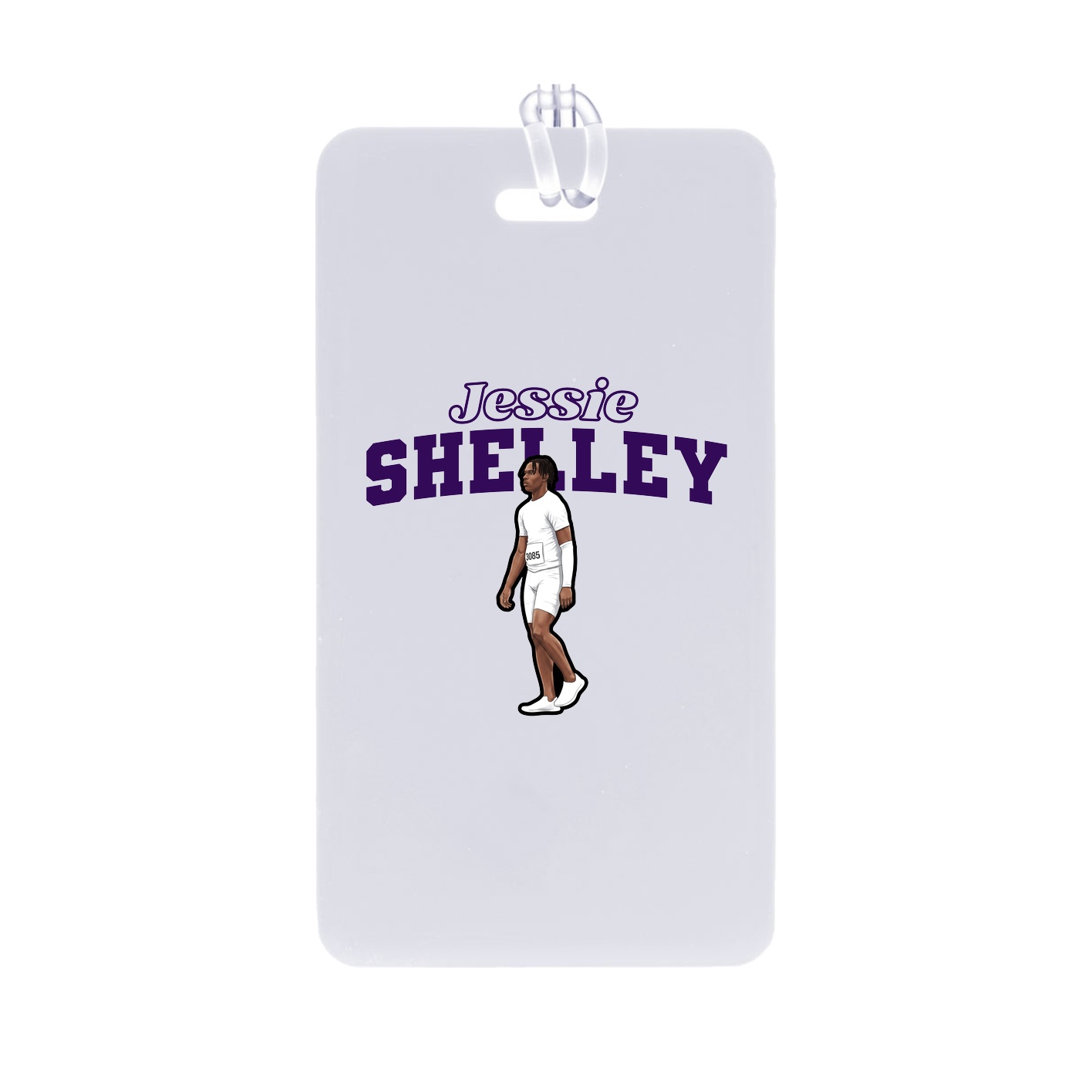Bag Tag — Name Arch in Classic