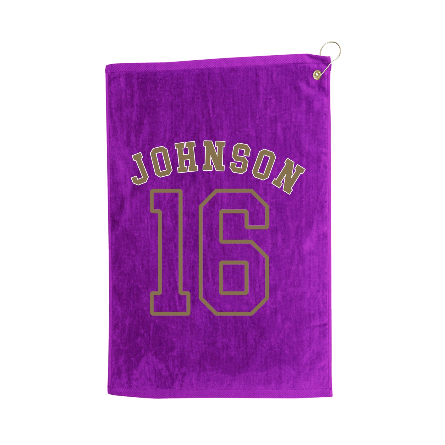 Golf Towel — Shirsey Arch in Purple