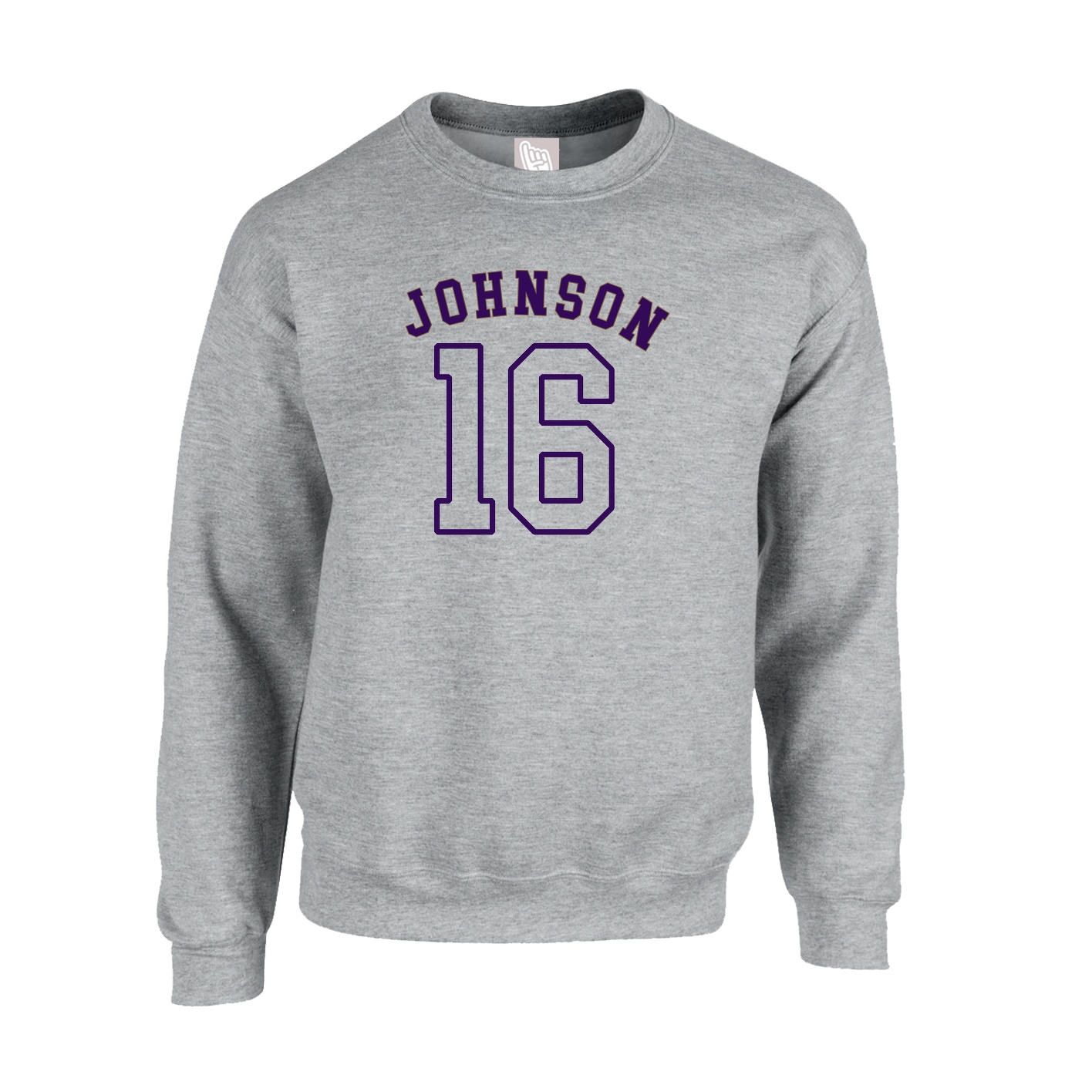 Fleece Crew — Shirsey Arch in Grey