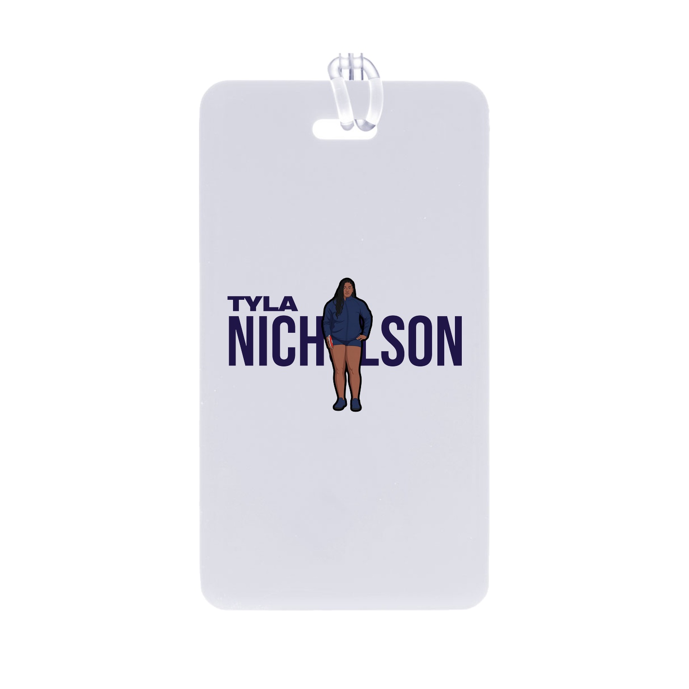 Bag Tag — Player Name in Classic