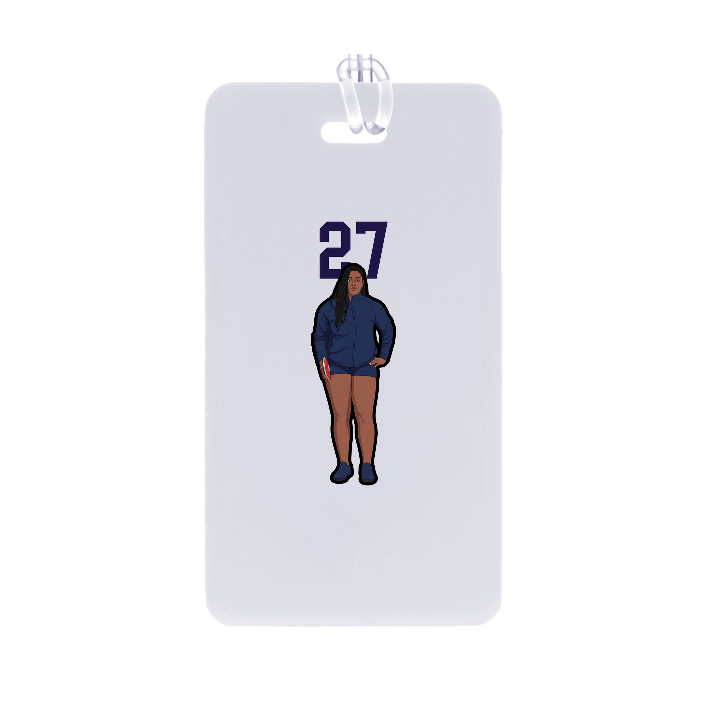 Bag Tag — Number Top in Classic