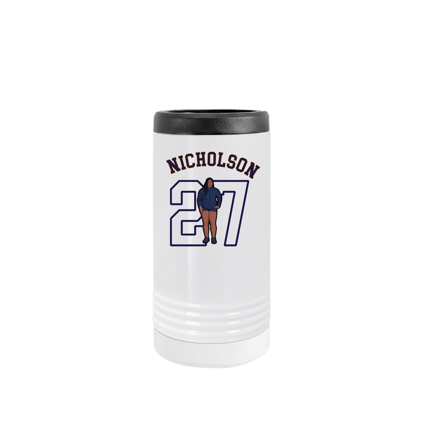 Slim Beverage Holder — Shirsey Arch in White
