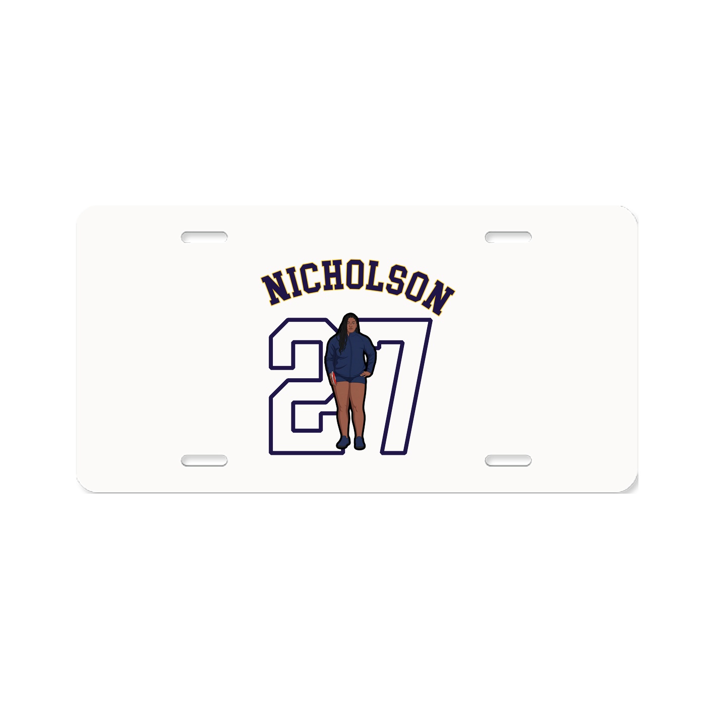 License Plate — Shirsey Arch in Classic