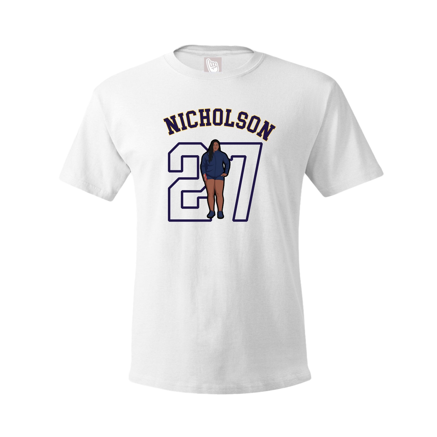 Youth Tee — Shirsey Arch in White