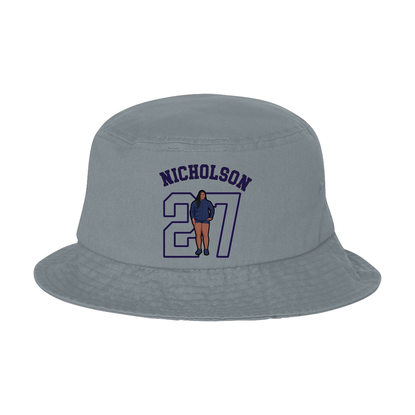 Bucket Cap — Shirsey Arch in Grey