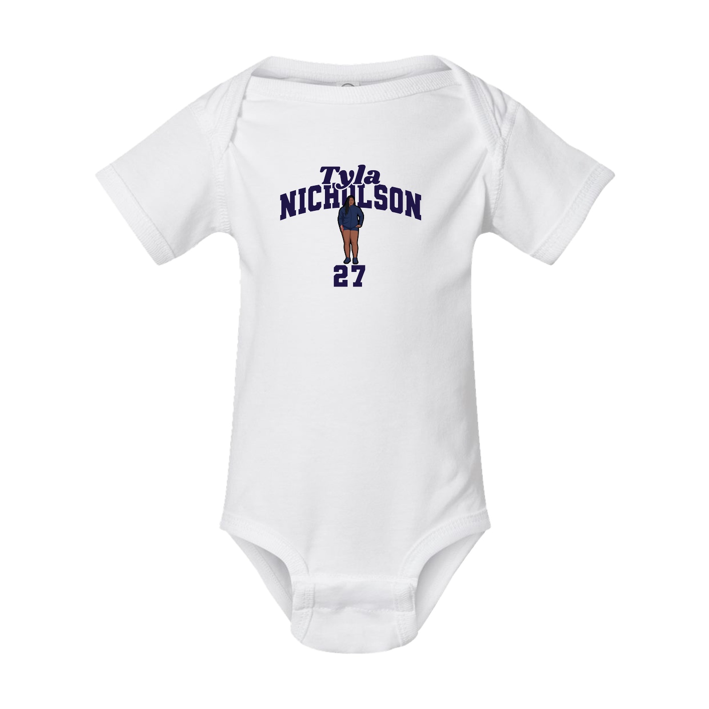 Baby Onesie — Signature Arch in White