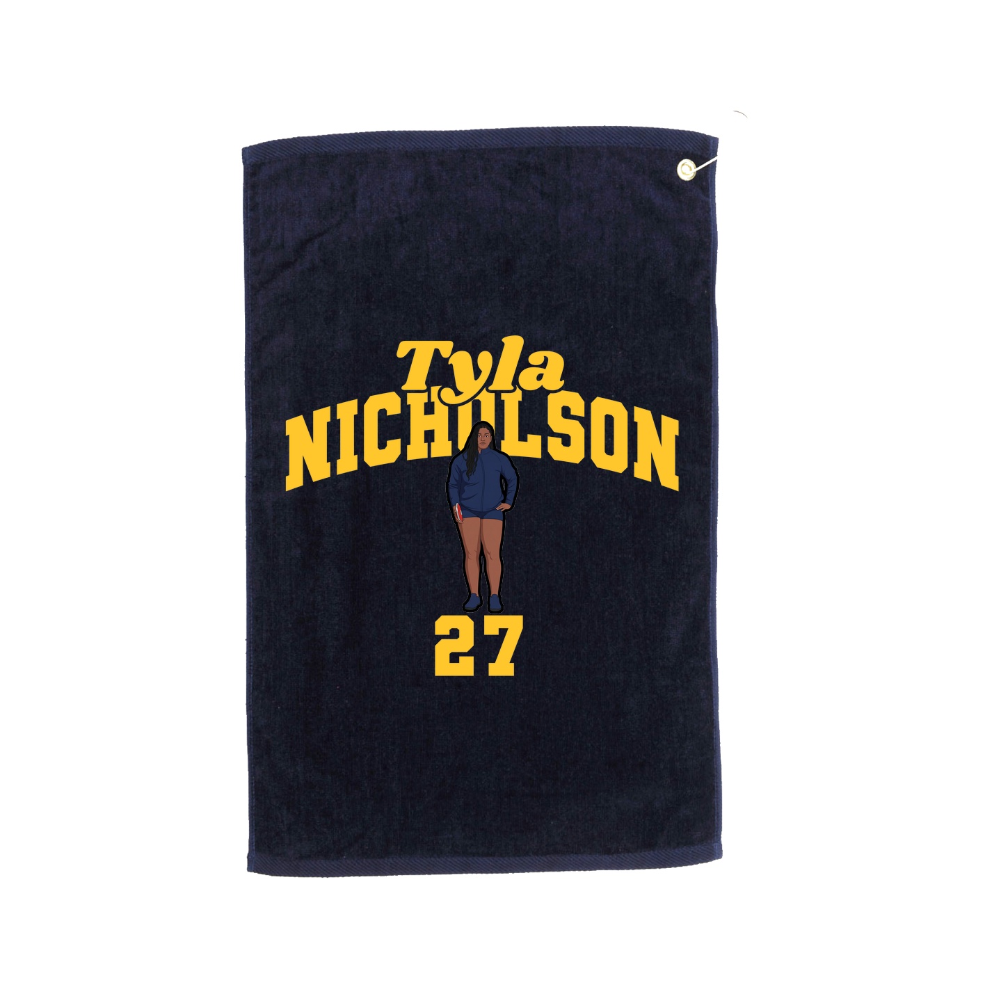 Golf Towel — Signature Arch in Navy