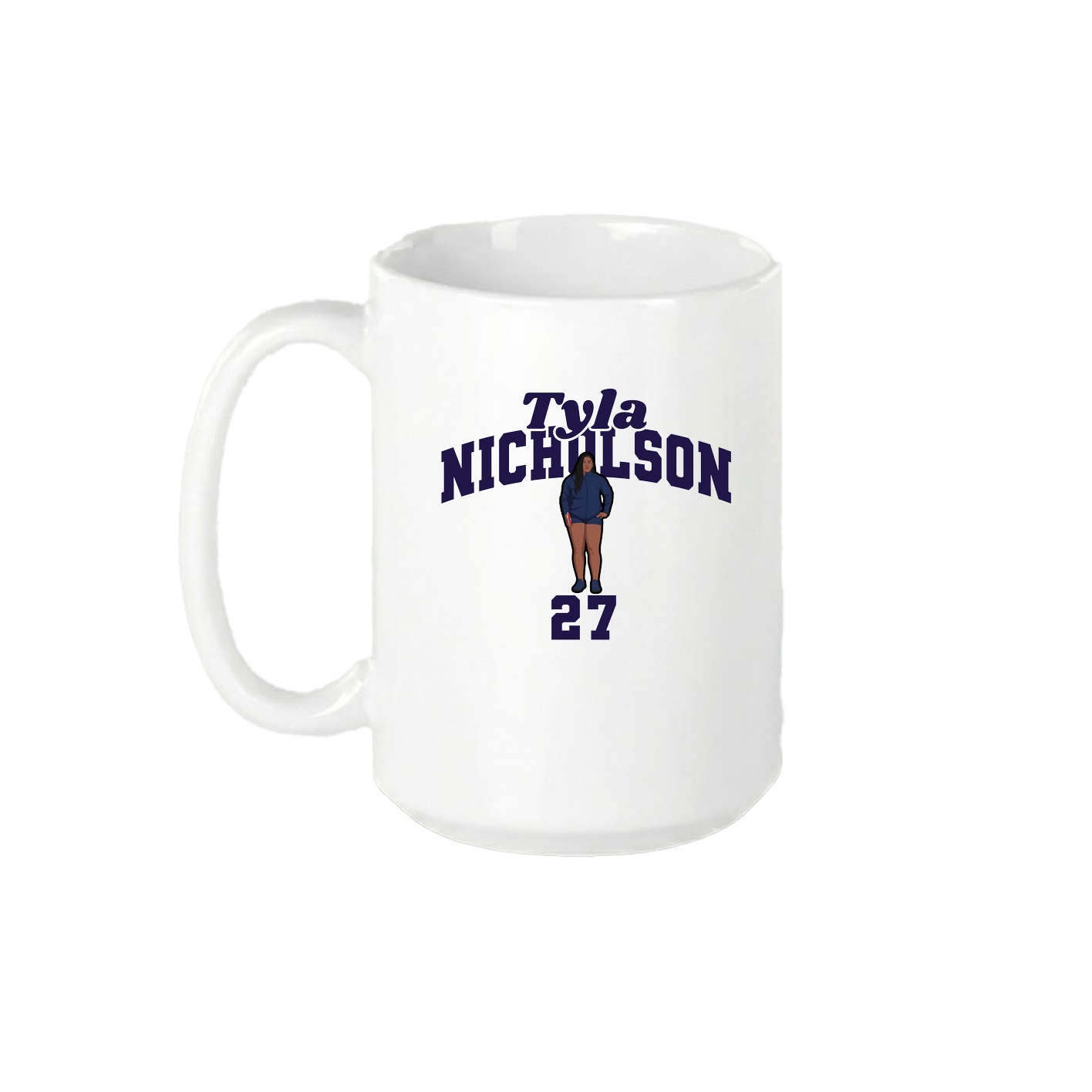 15oz Coffee Mug — Signature Arch in White