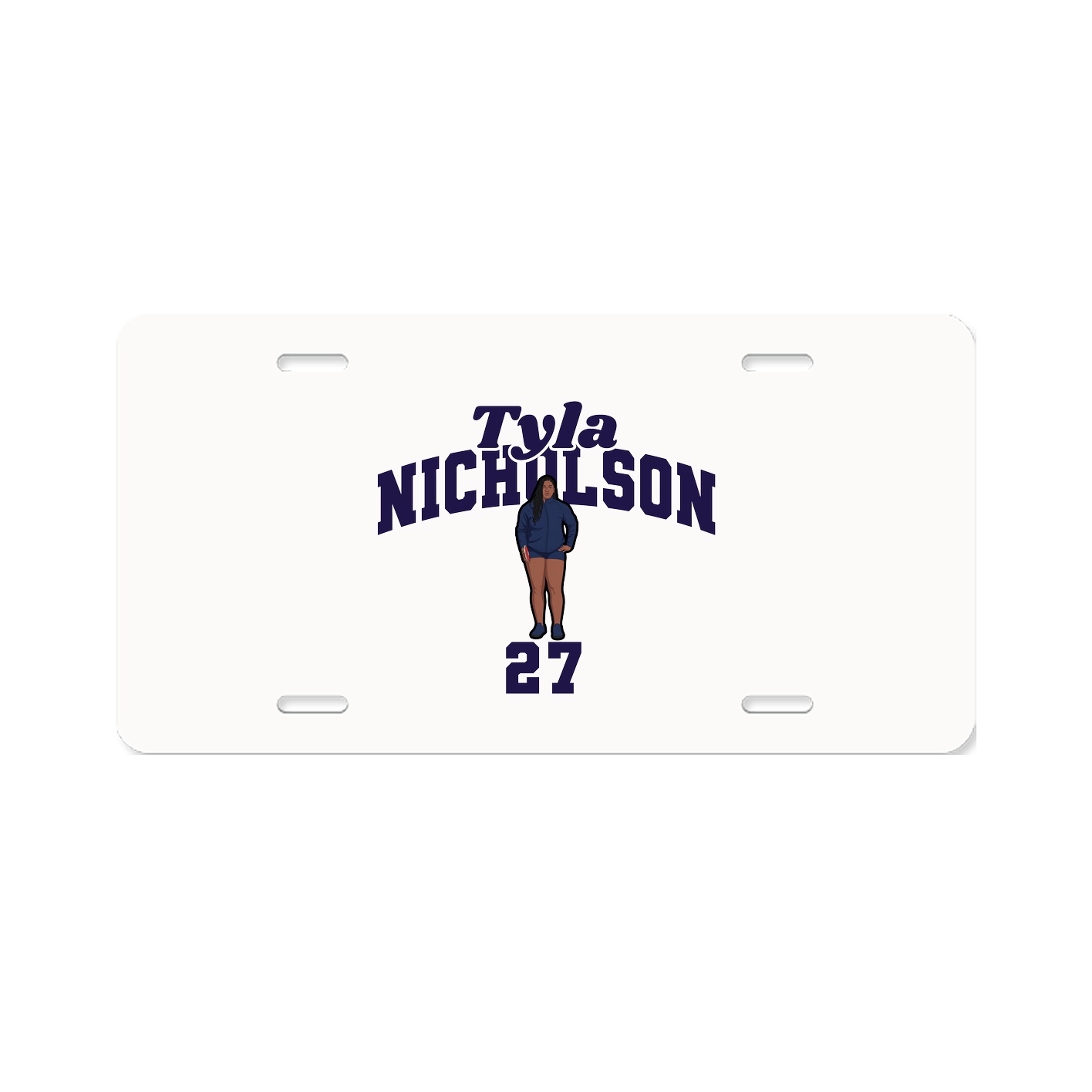 License Plate — Signature Arch in Classic