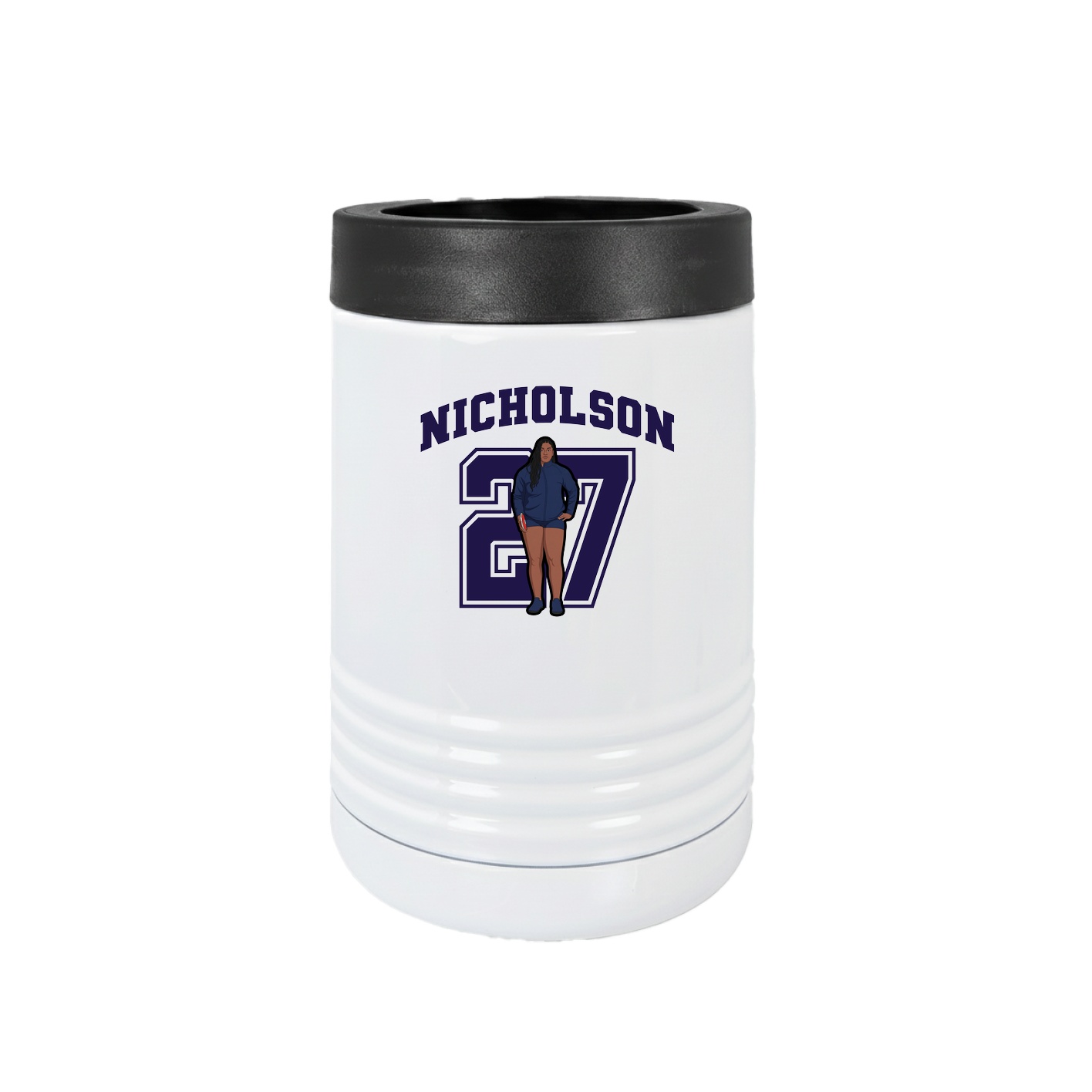 Beverage Holder — Number in White
