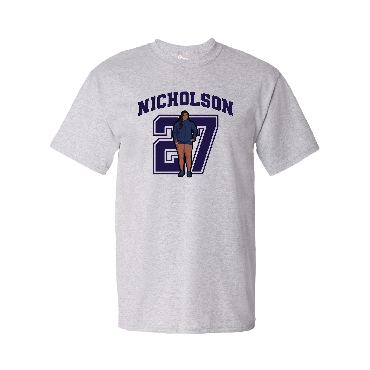 Tee — Number in Grey
