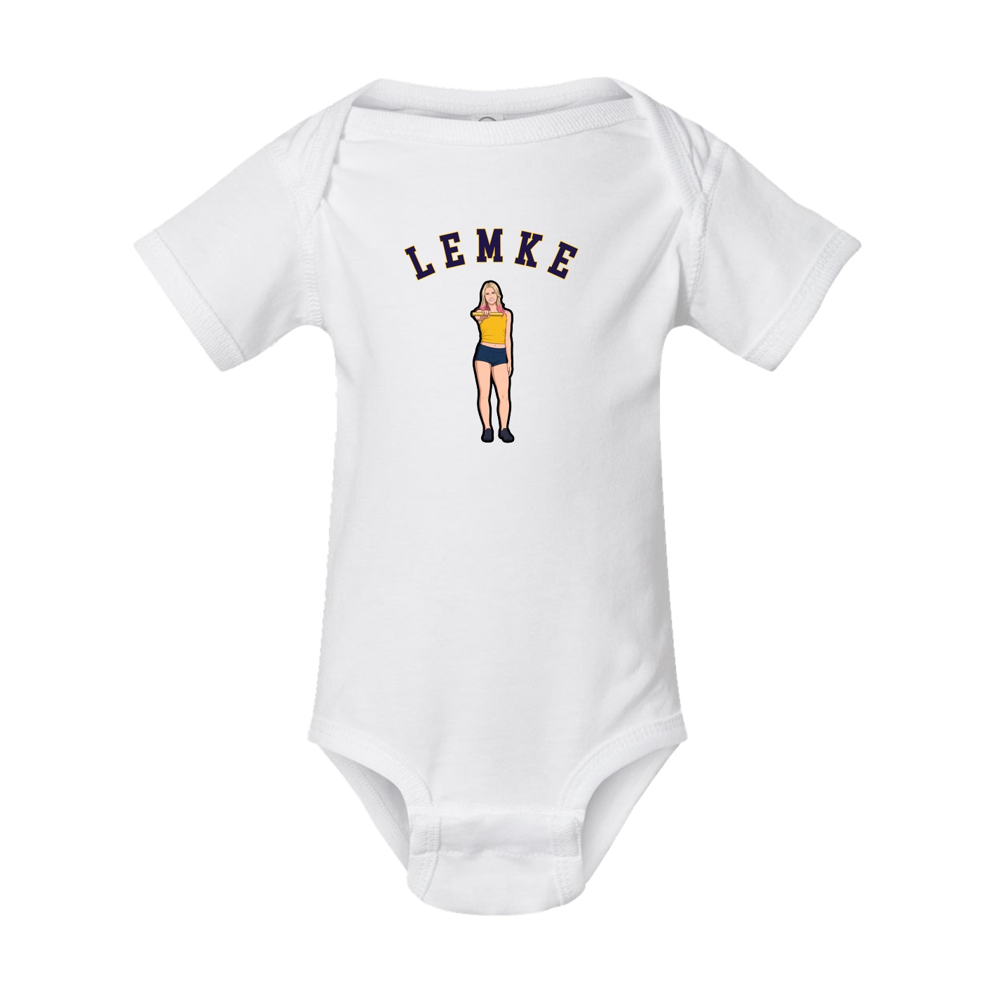 Baby Onesie — Shirsey Arch in White