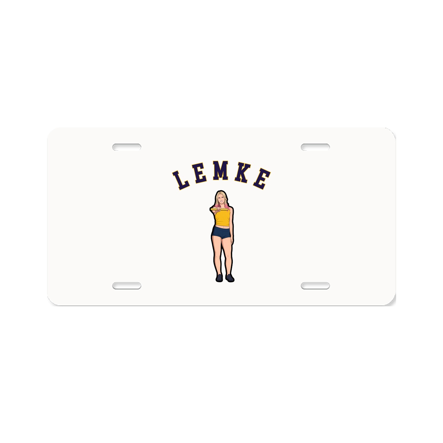 License Plate — Shirsey Arch in Classic