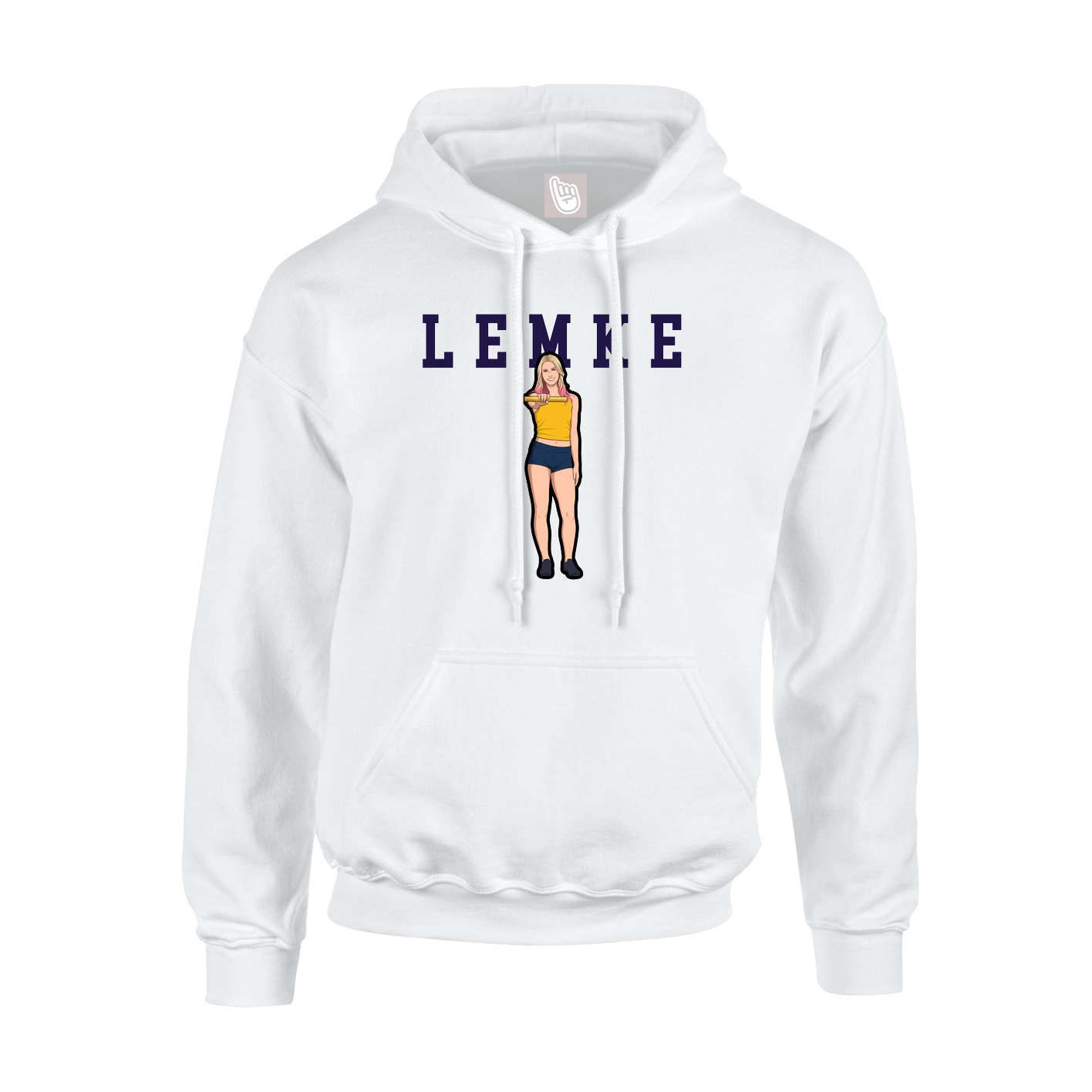 Youth Hoodie — Shirsey in White