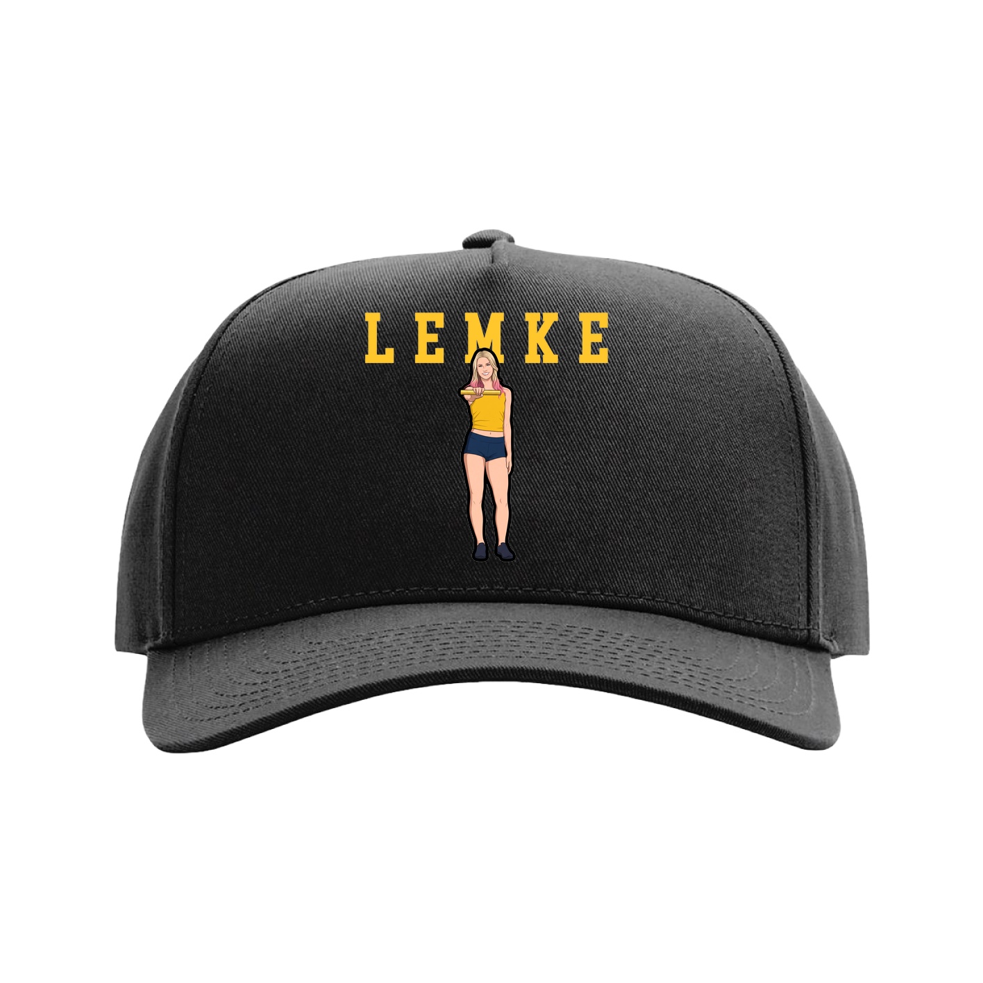 Full Fabric Five-Panel Champ Cap