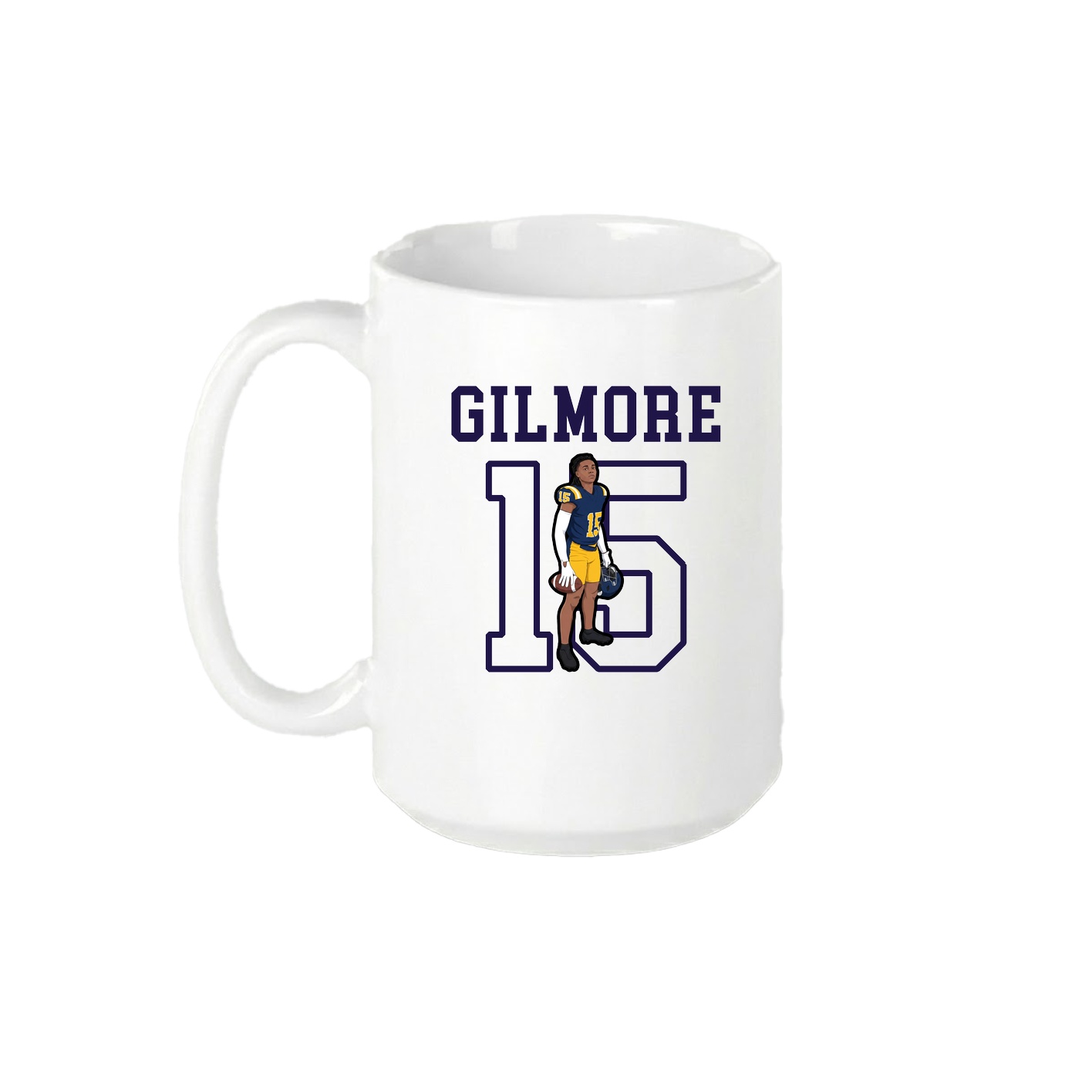 15oz Coffee Mug — Shirsey in White
