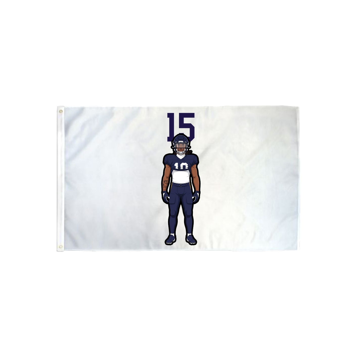 3x5 Flag — Number Top in Classic
