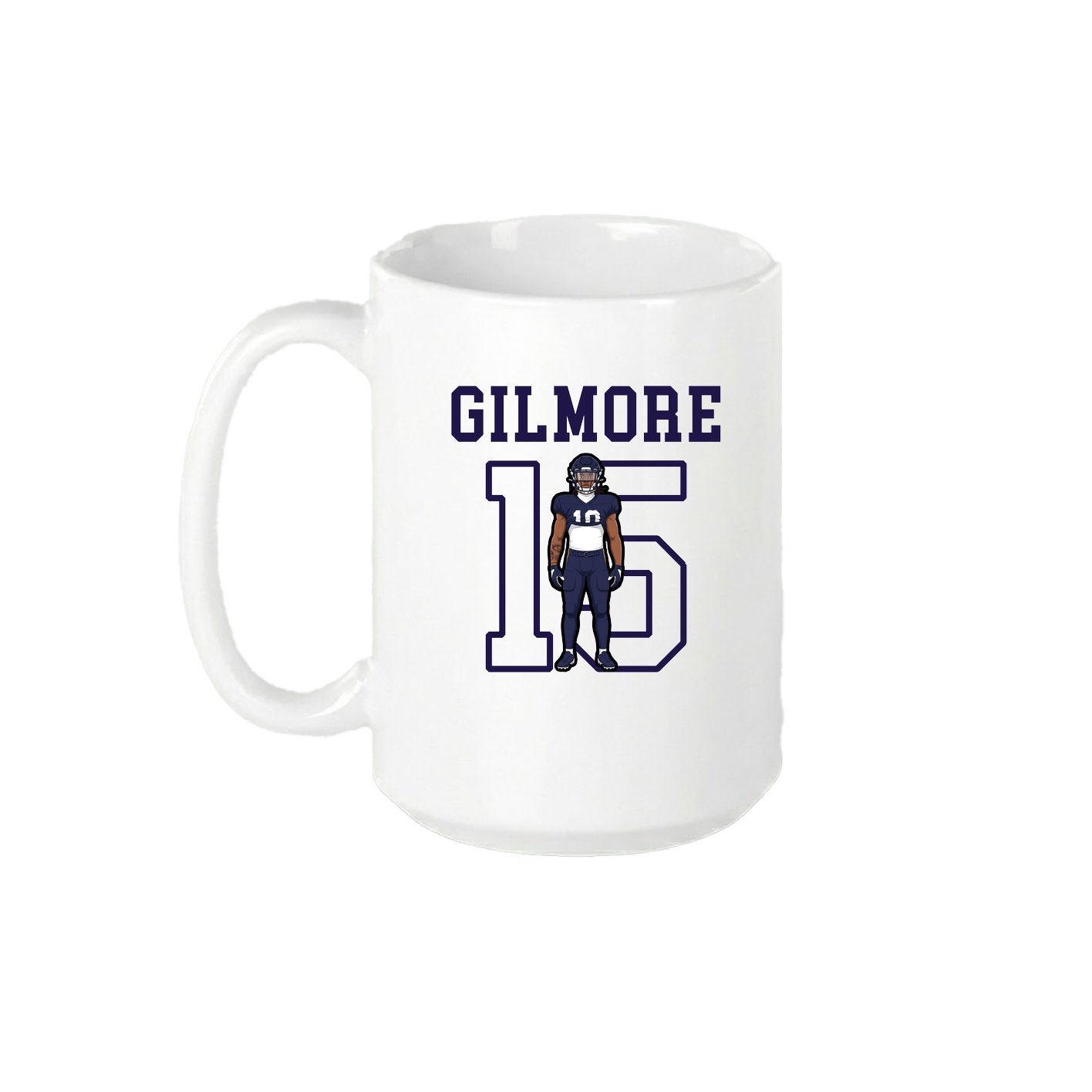 15oz Coffee Mug — Shirsey in White