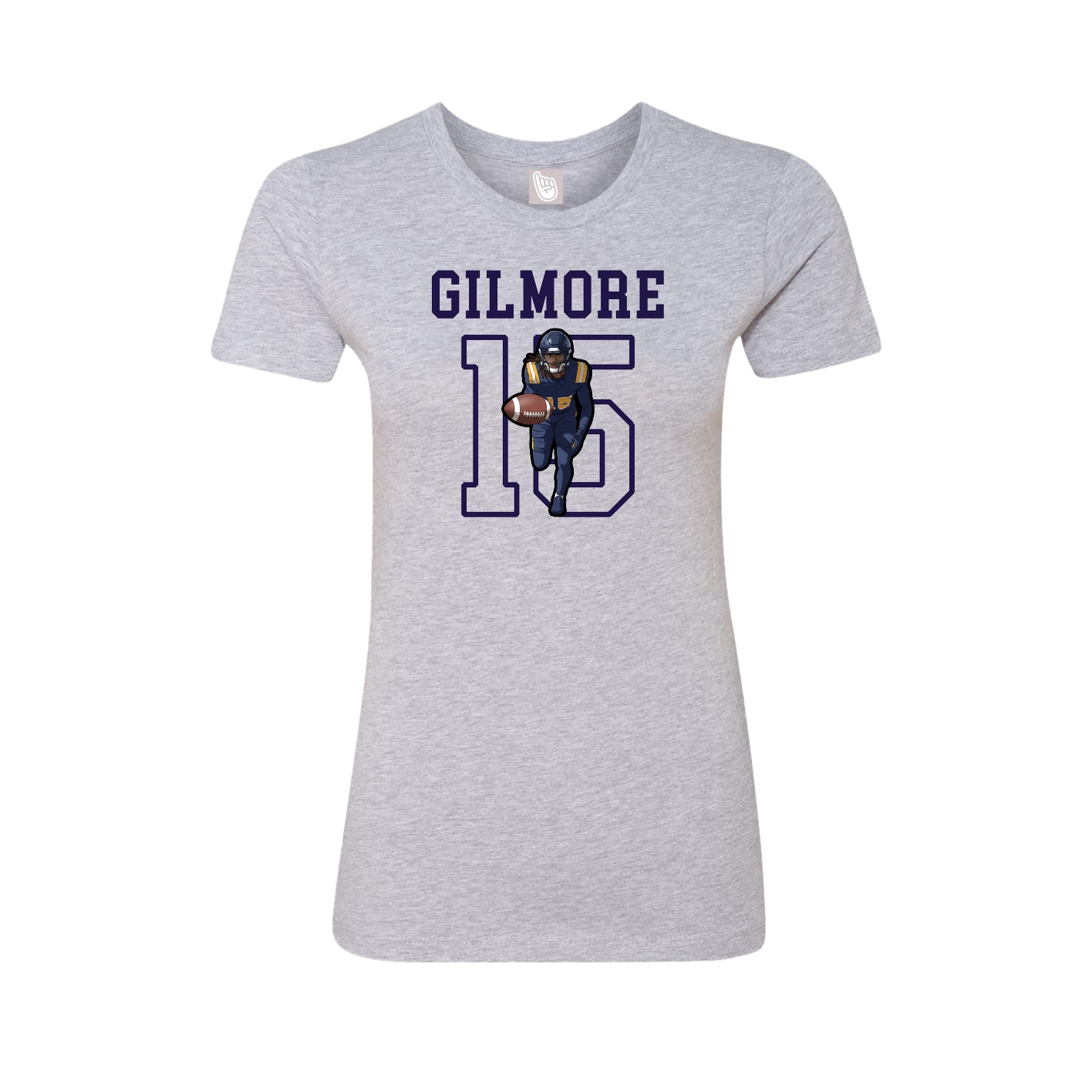 Fitted Women's Tee — Shirsey in Grey