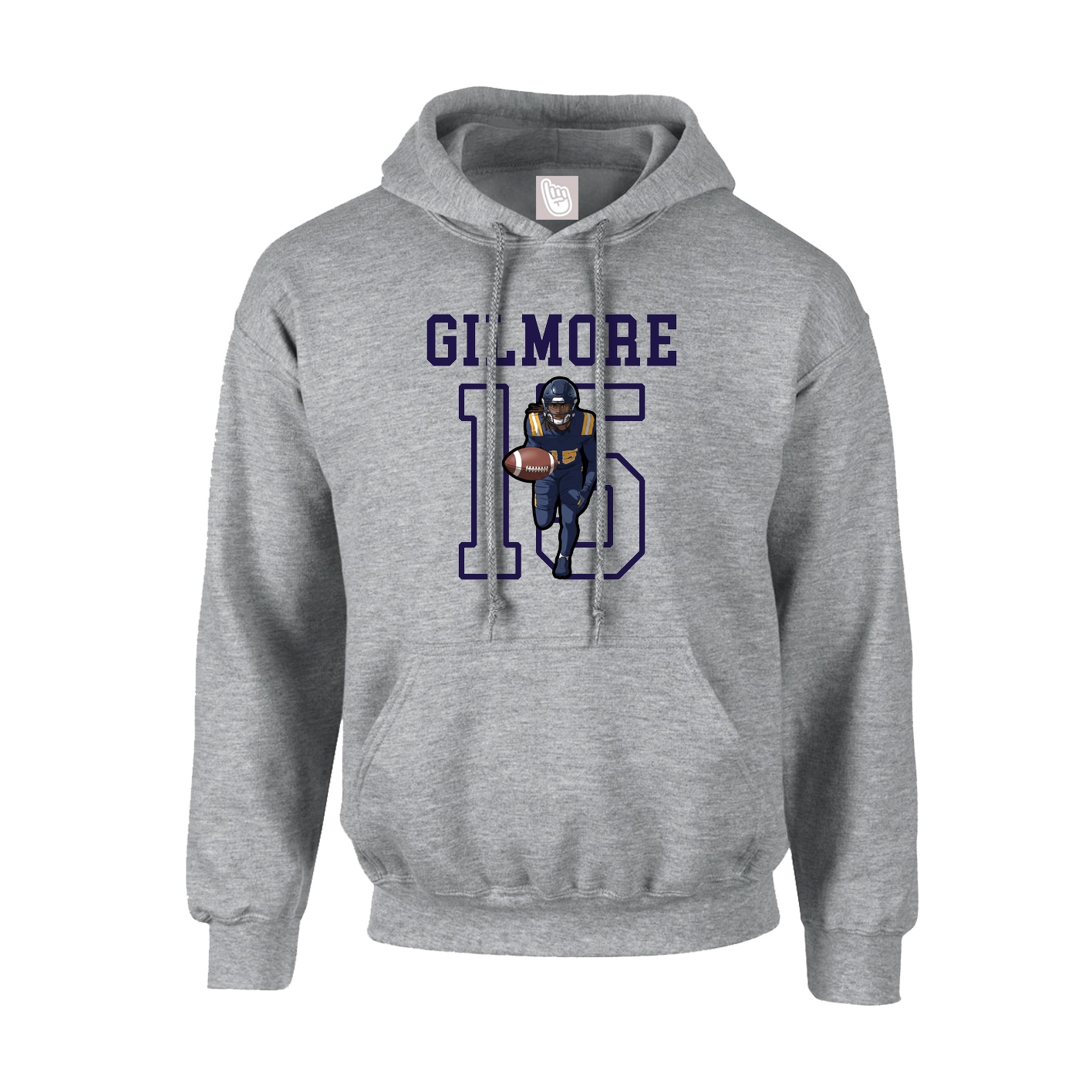 Hoodie — Shirsey in Grey