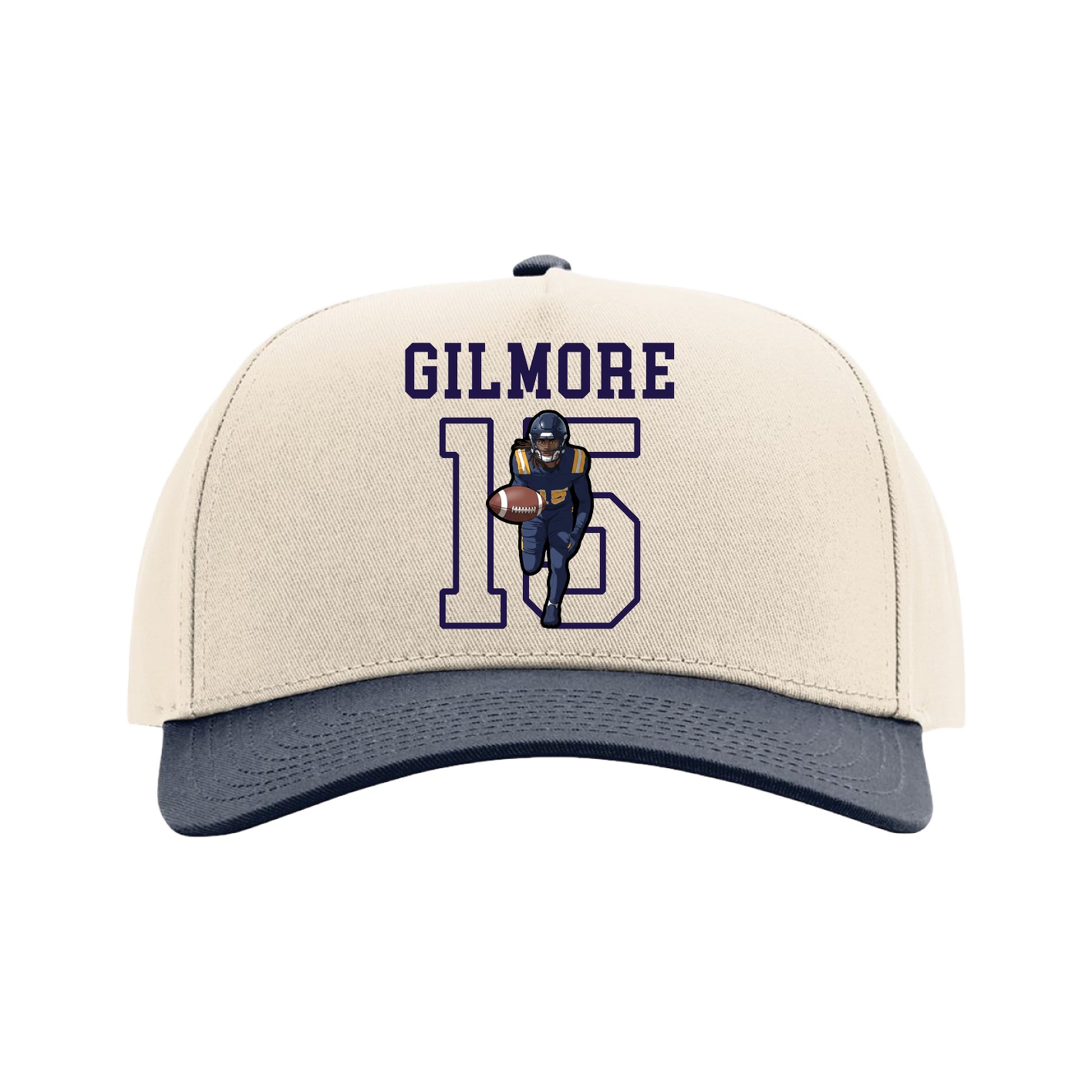 Full Fabric Five-Panel Champ Cap