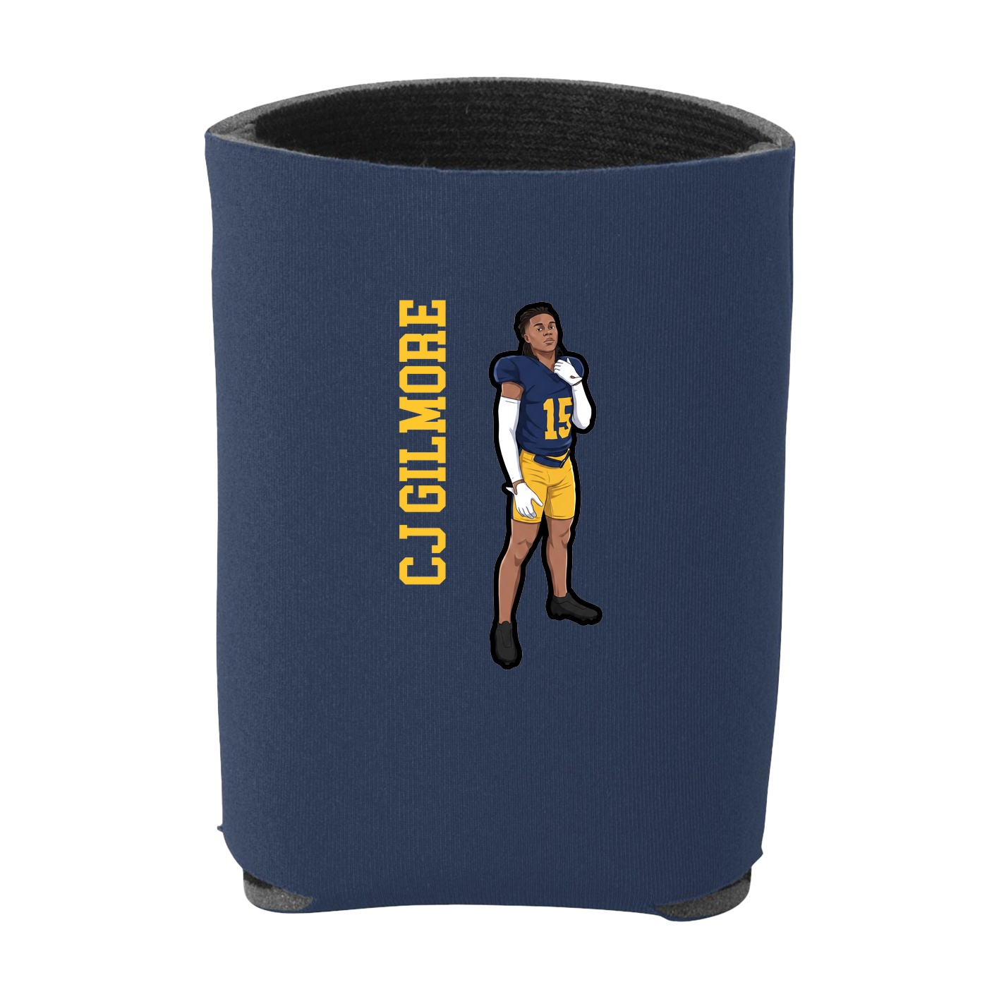 Can Holder — Name Vertical in Navy