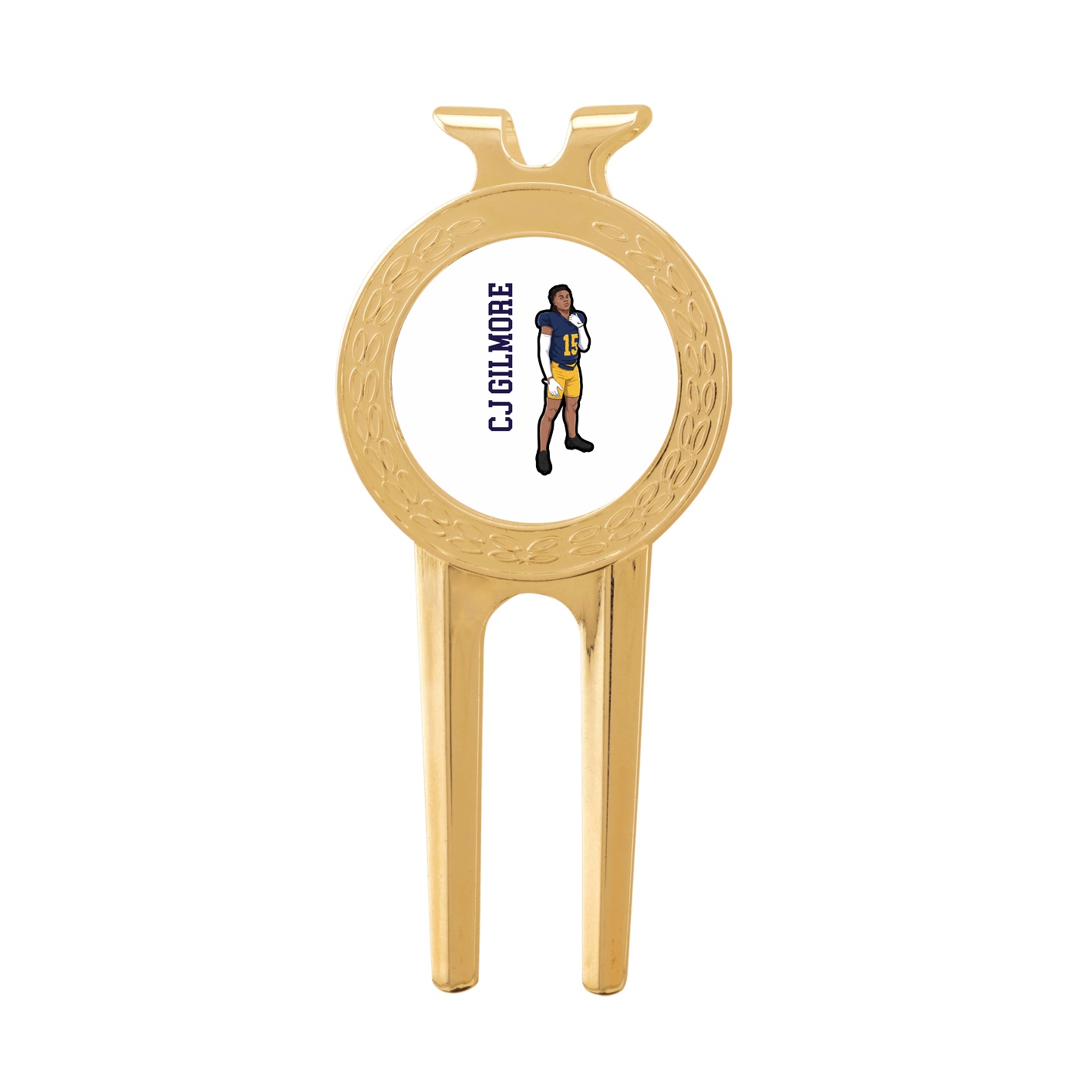 Divot Tool with Ball Marker — Name Vertical in Classic