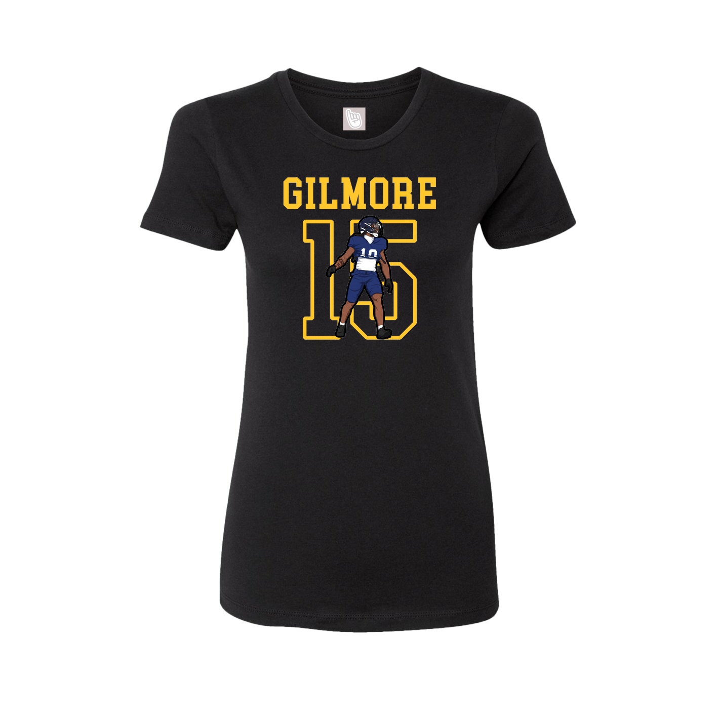 Fitted Women's Tee — Shirsey in Black