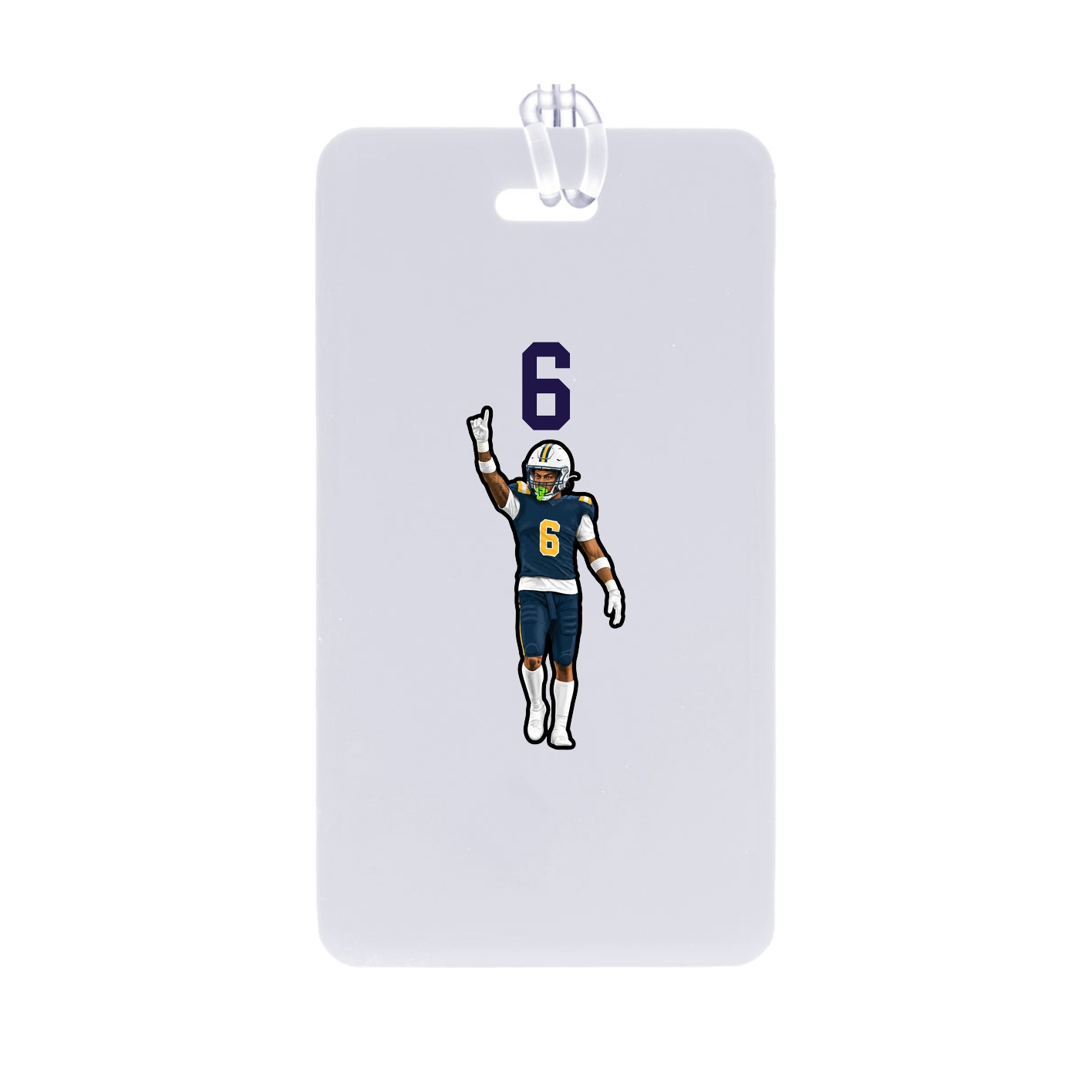 Bag Tag — Number Top in Classic