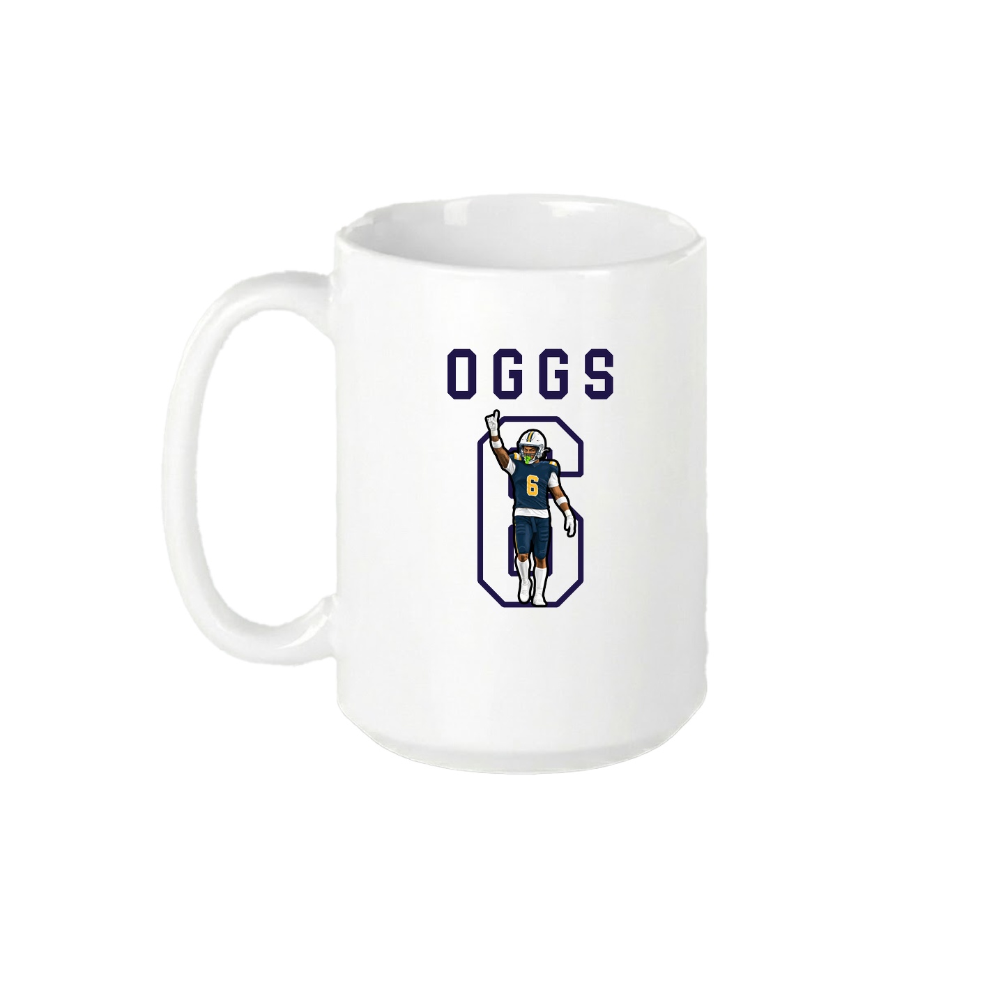 15oz Coffee Mug — Shirsey in White