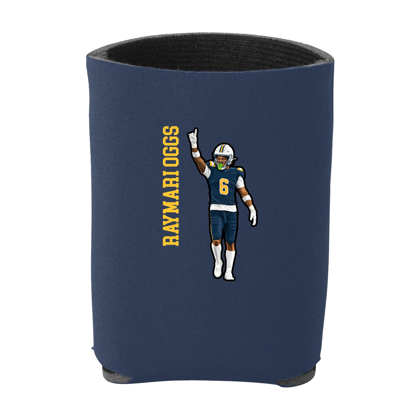 Can Holder — Name Vertical in Navy